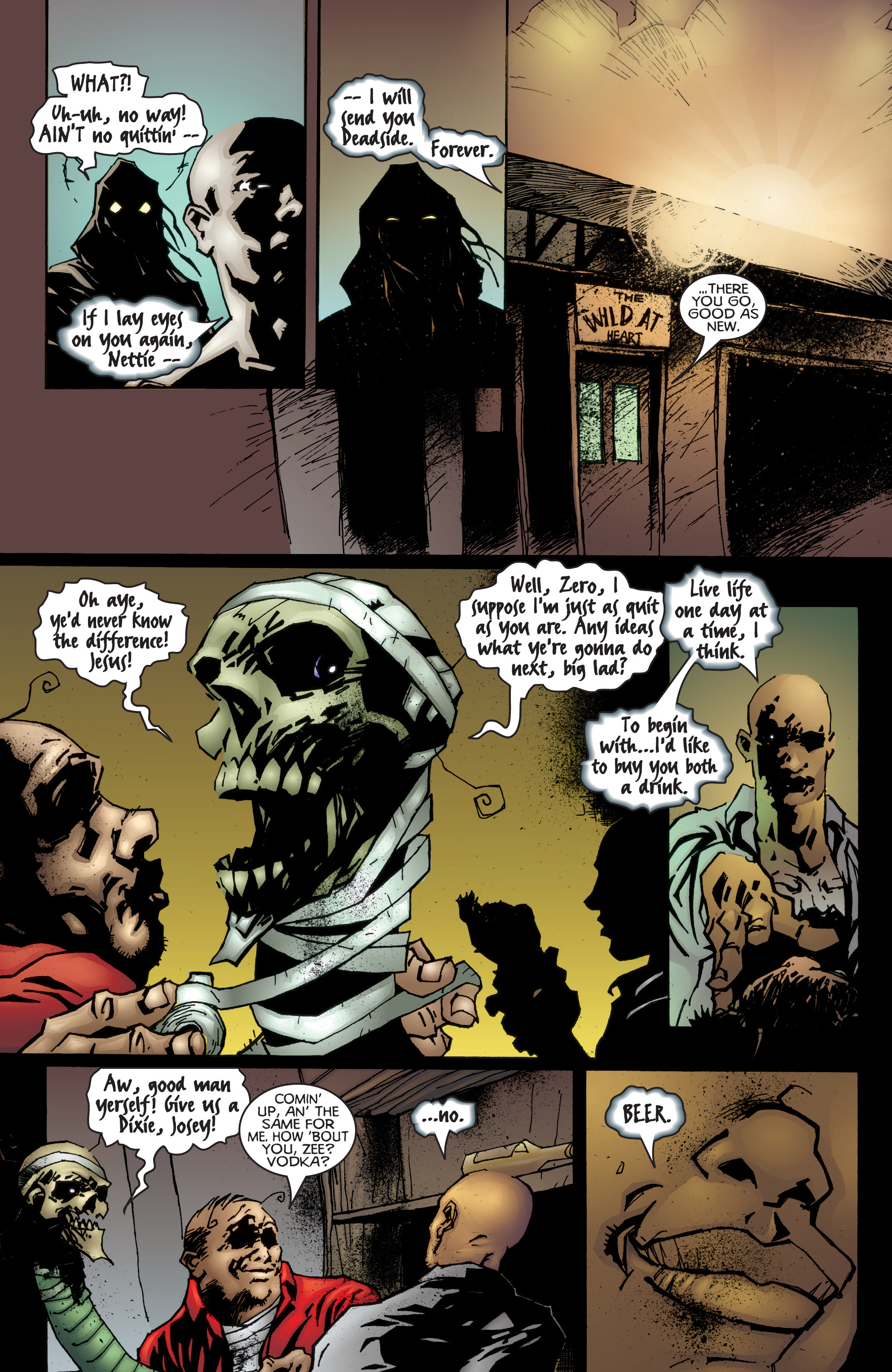 Read online Shadowman by Garth Ennis & Ashley Wood comic -  Issue # TPB - 93