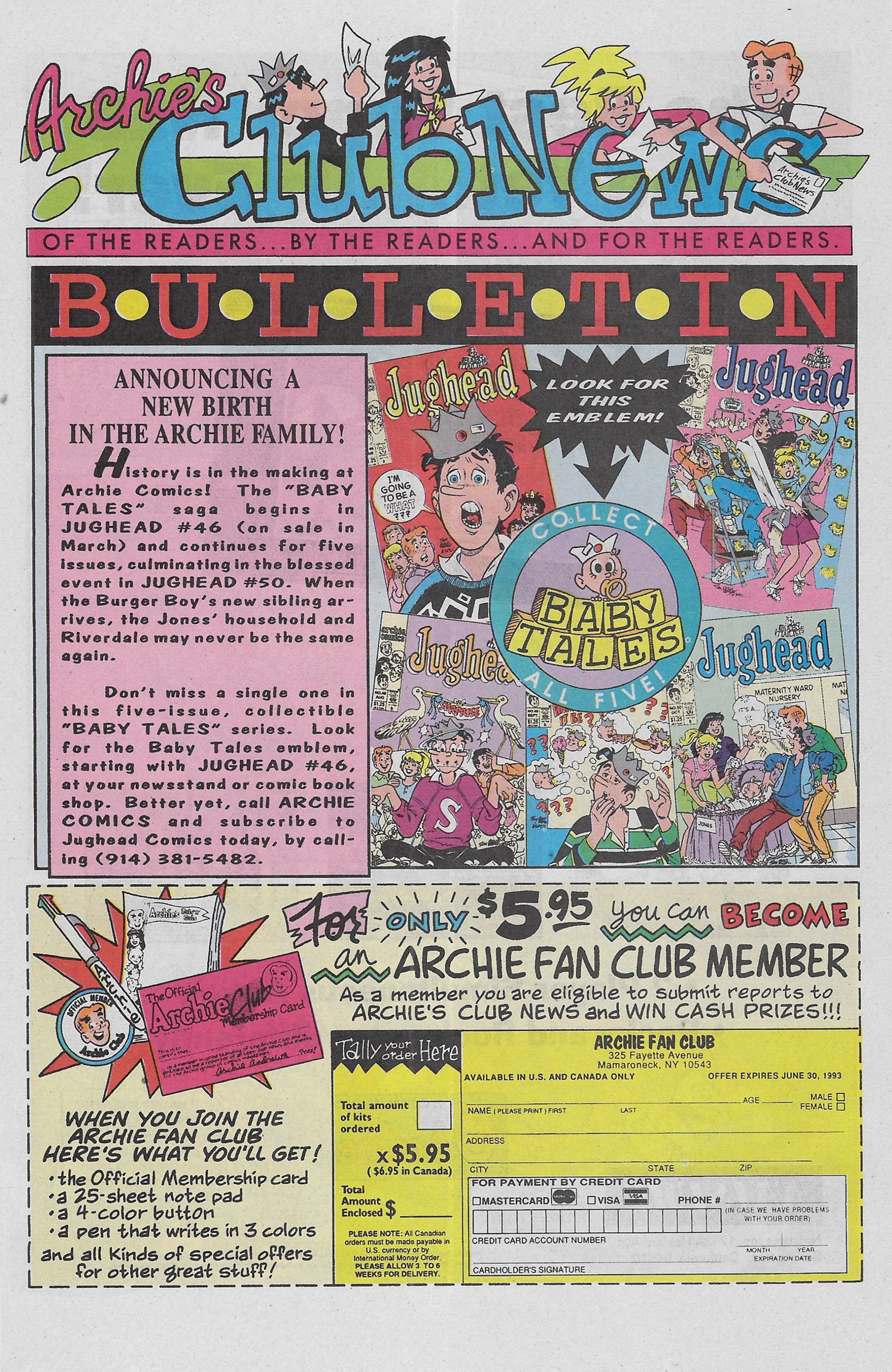 Read online Jughead (1987) comic -  Issue #45 - 26