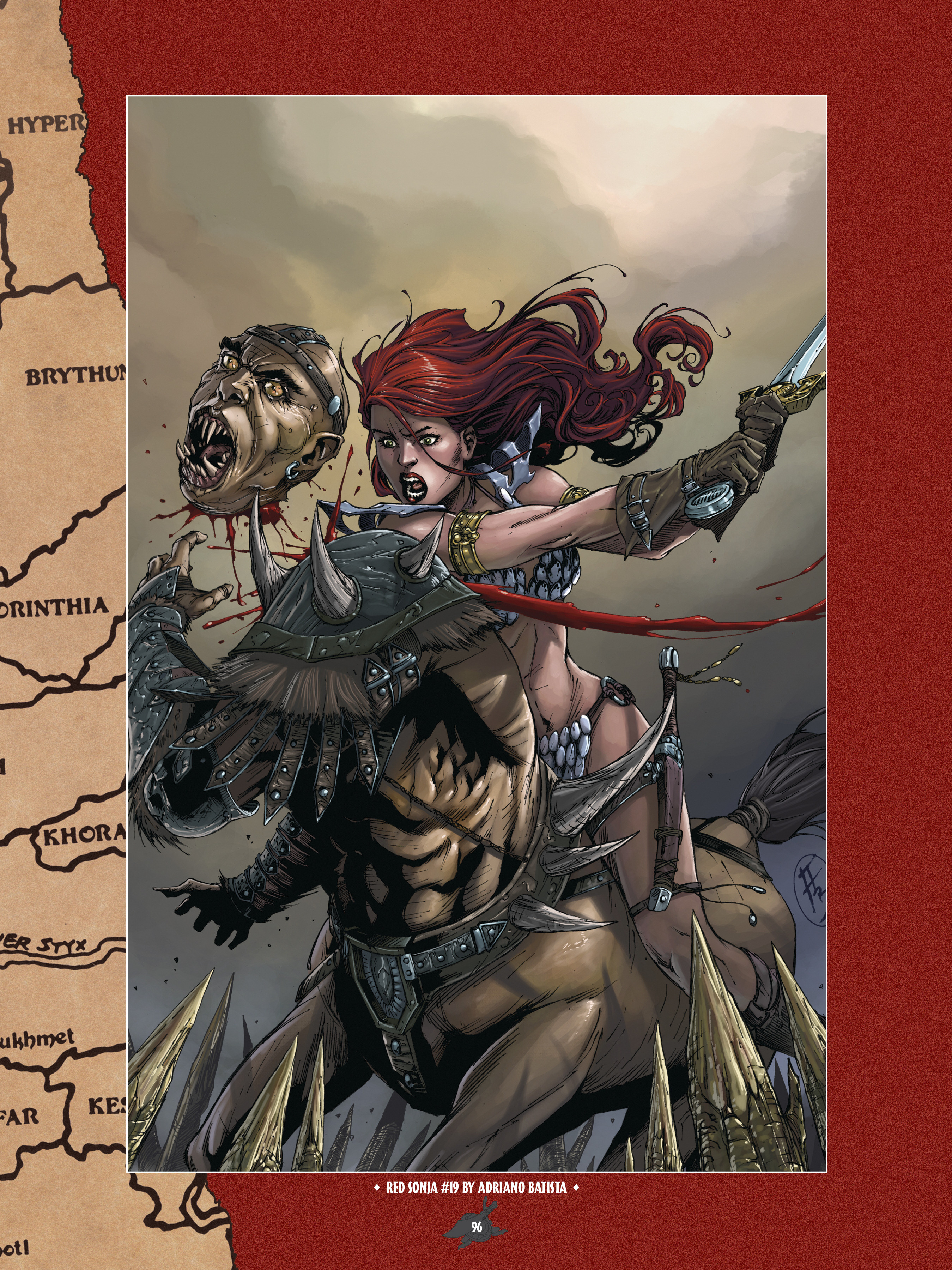 Read online The Art of Red Sonja comic -  Issue # TPB 1 (Part 1) - 95