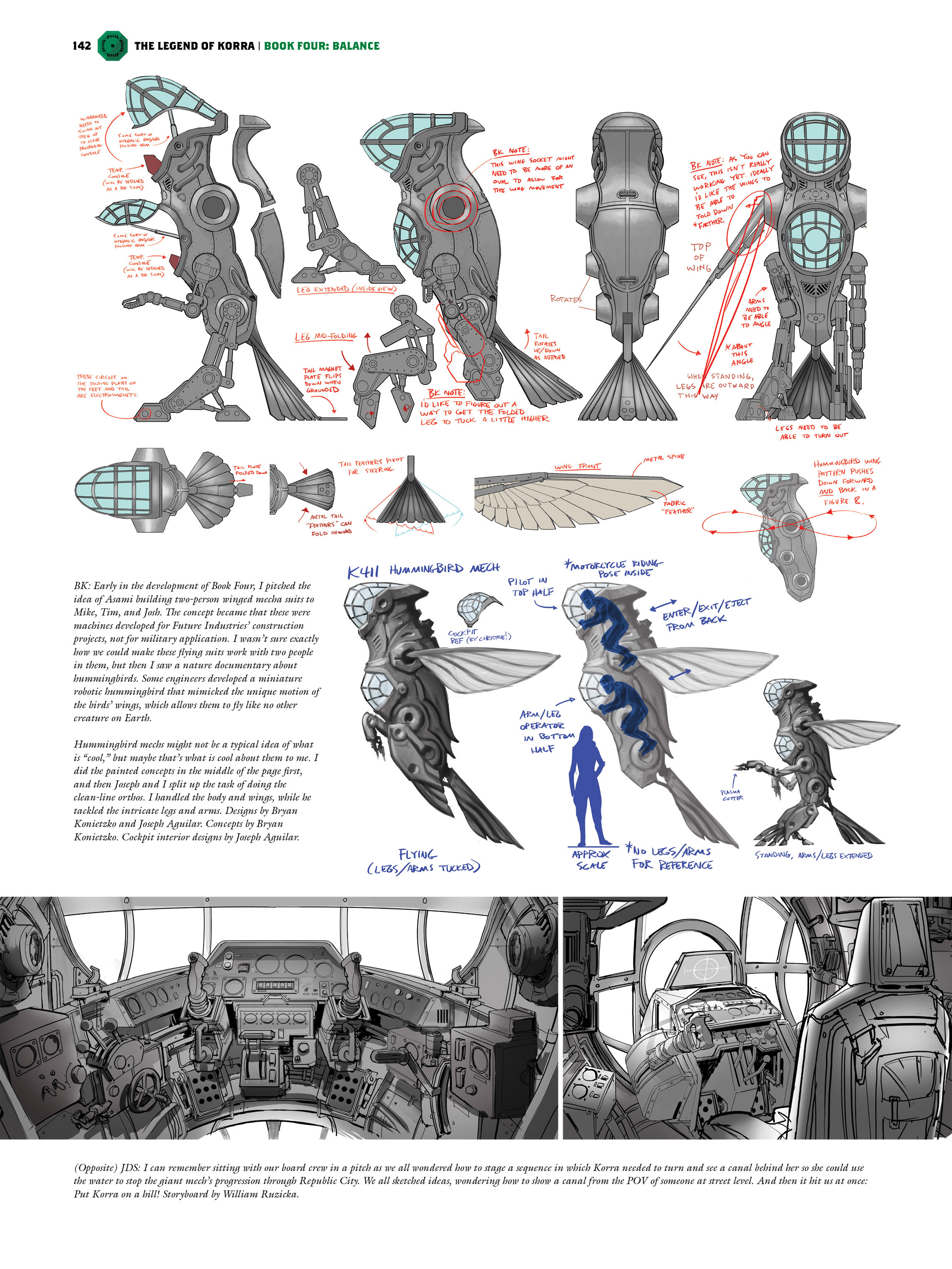 Read online The Legend of Korra: The Art of the Animated Series comic -  Issue # TPB 4 - 132