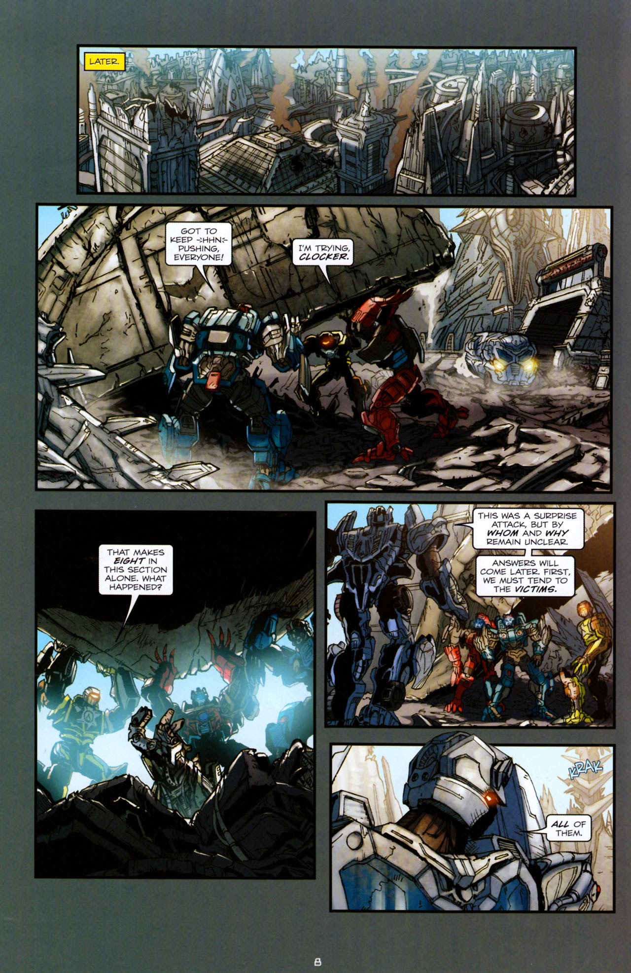 Read online Transformers: Defiance comic -  Issue #2 - 9