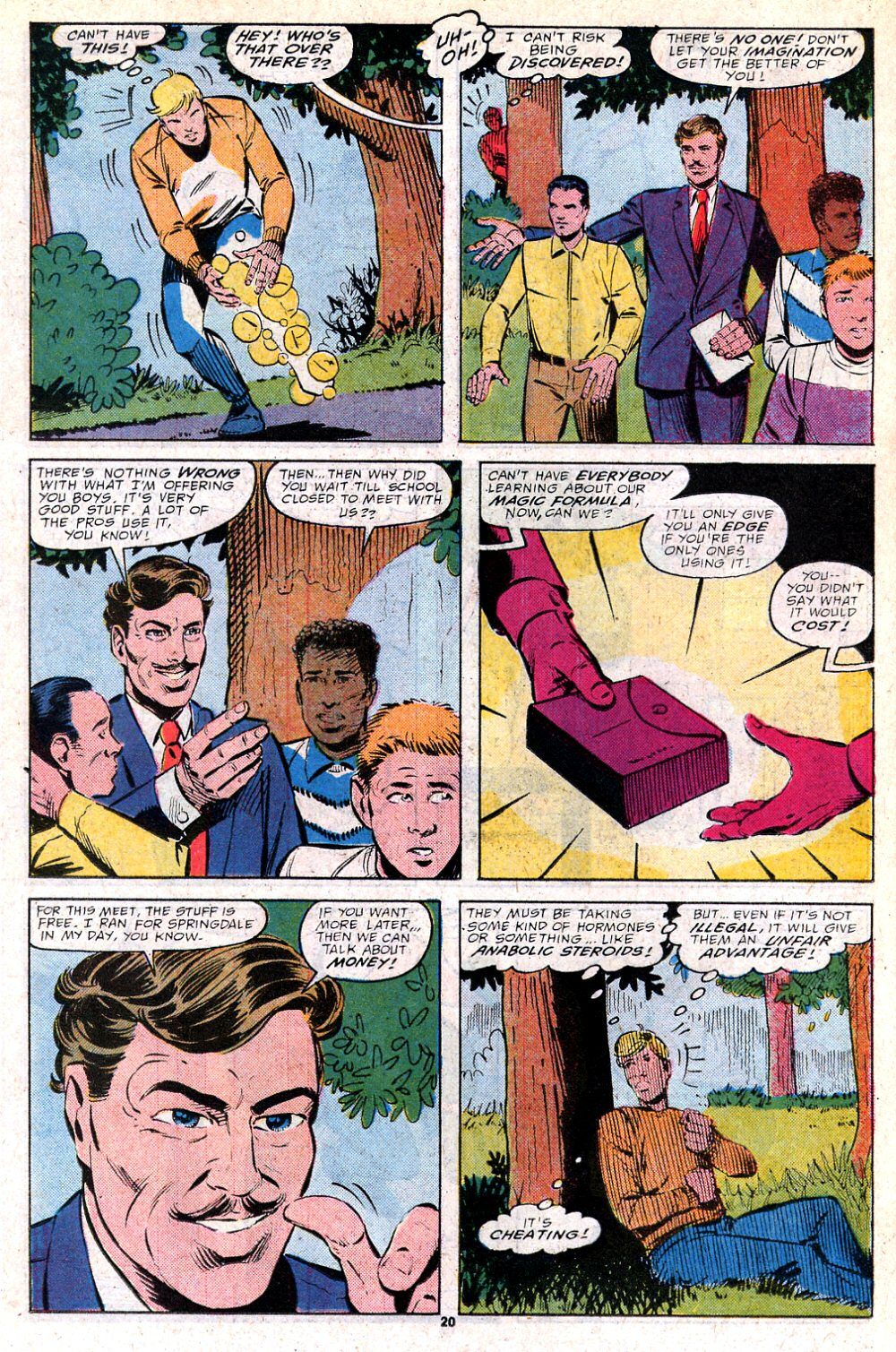 Read online Speedball comic -  Issue #7 - 17