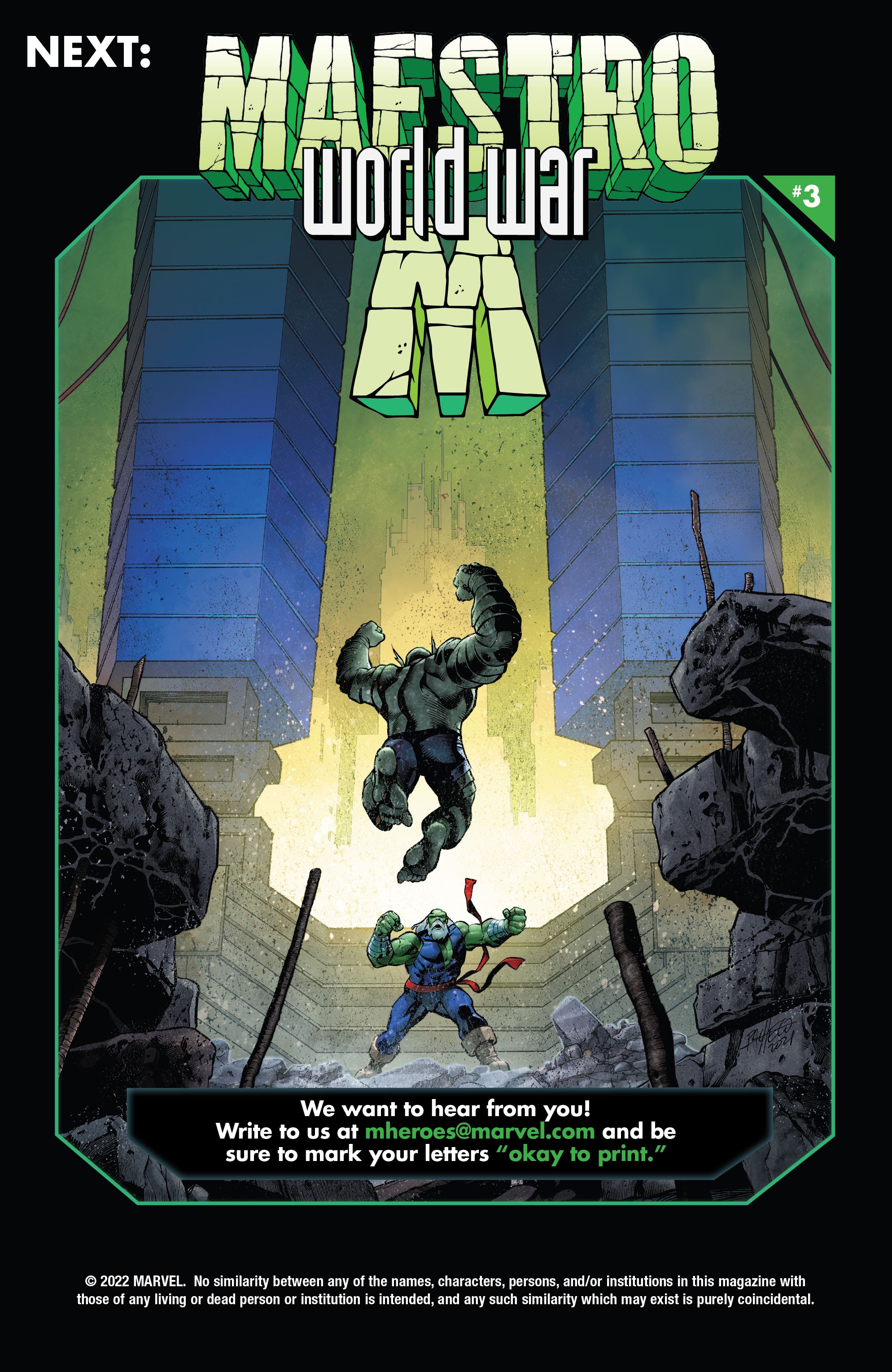Read online Maestro: World War M comic -  Issue #2 - 23