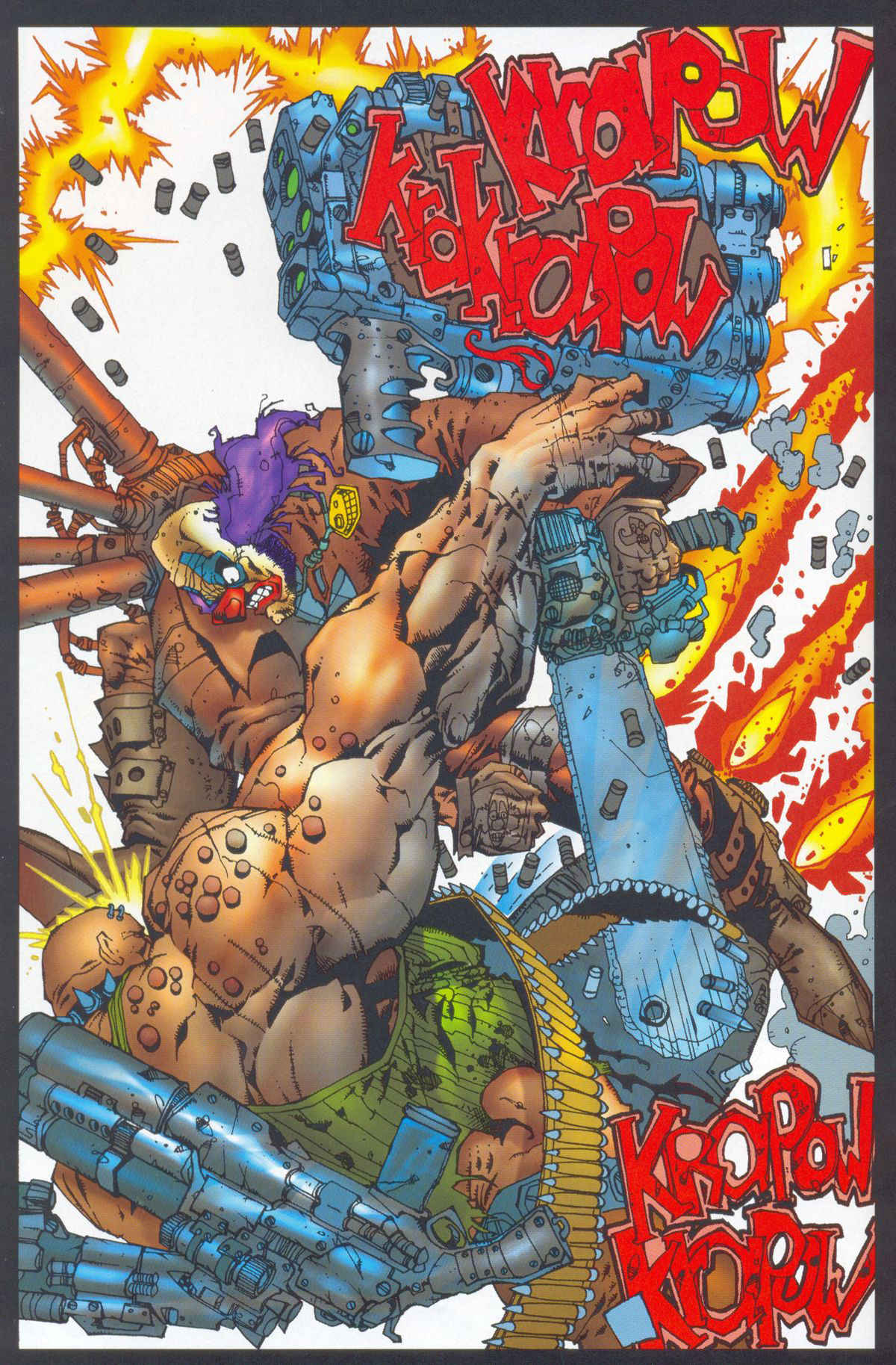 Read online Dead or Alive -- A Cyberpunk Western comic -  Issue #4 - 11