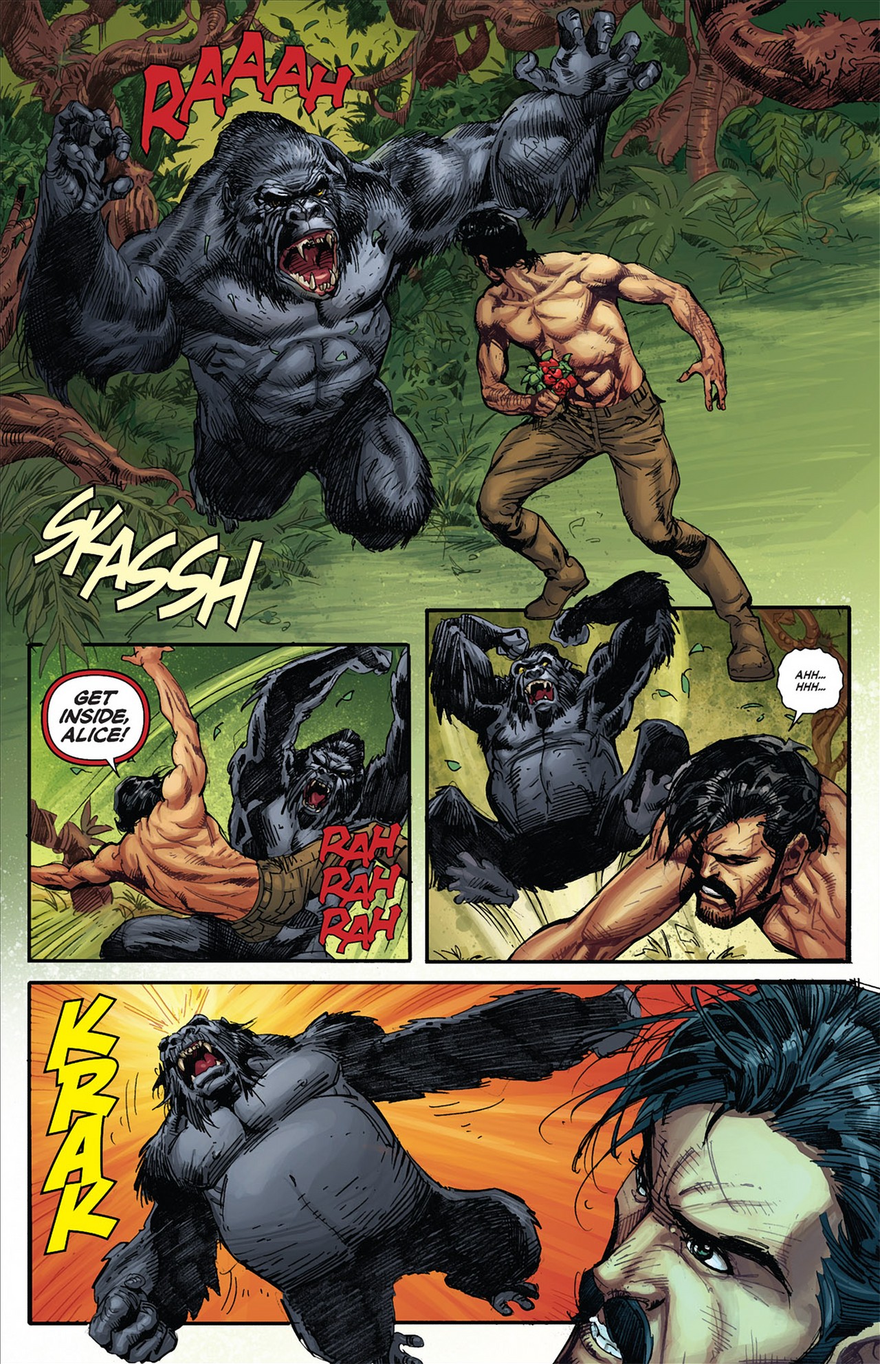 Read online Lord Of The Jungle (2012) comic -  Issue #1 - 13