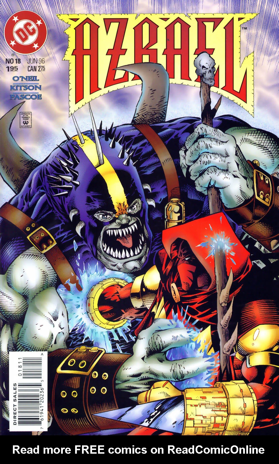 Read online Azrael (1995) comic -  Issue #18 - 1