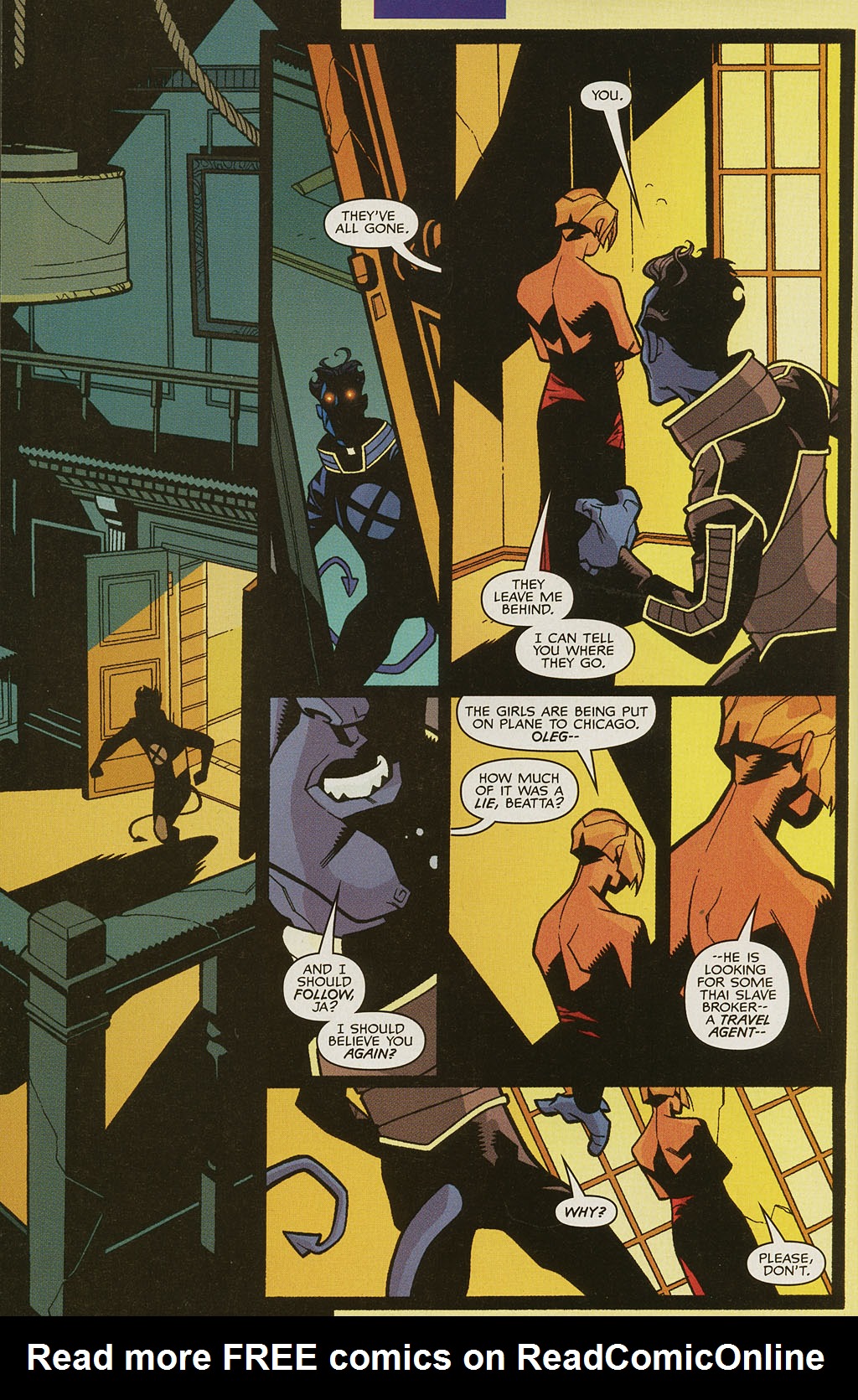 Read online Nightcrawler (2002) comic -  Issue #4 - 6