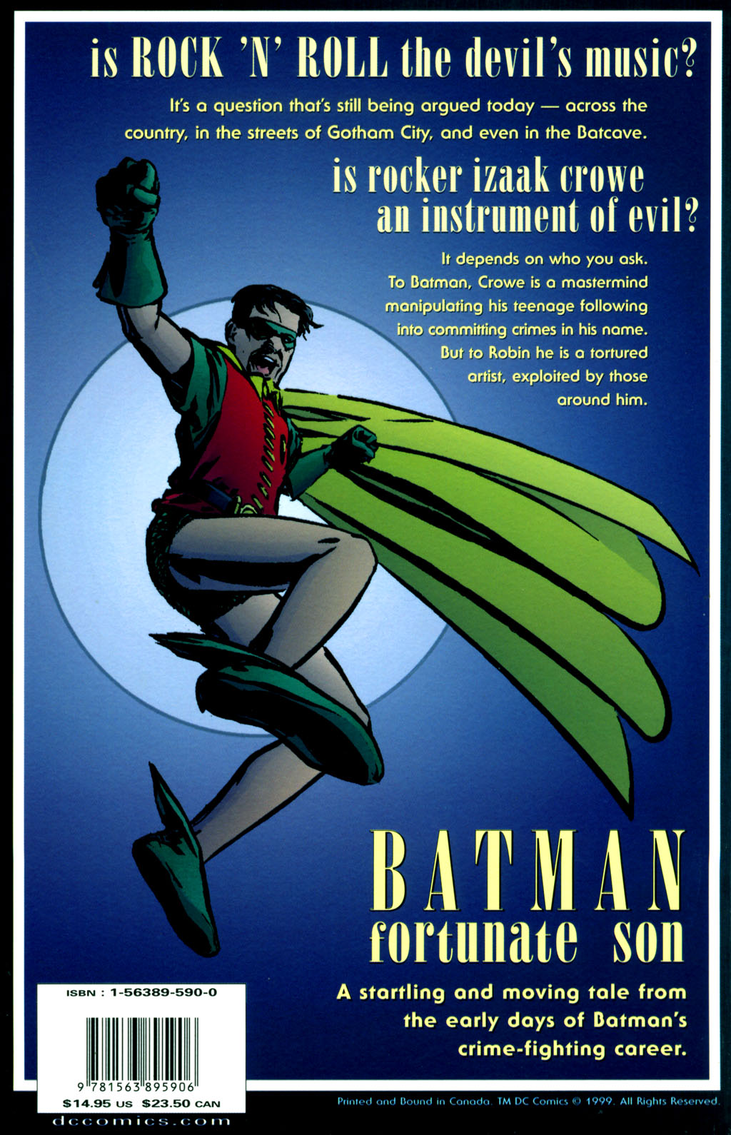 Read online Batman: Fortunate Son comic -  Issue # TPB - 96