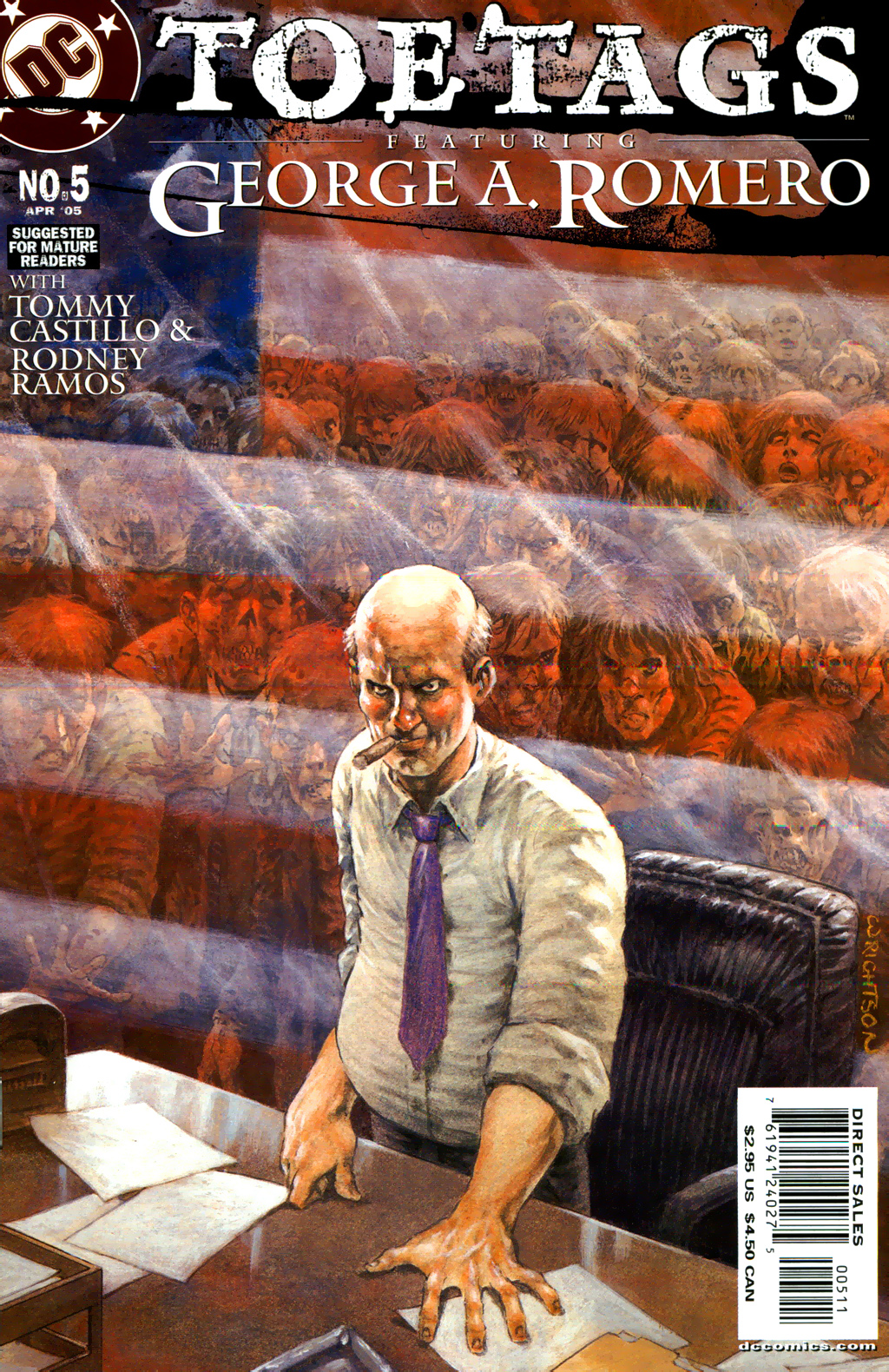 Read online Toe Tags Featuring George A. Romero comic -  Issue #5 - 1