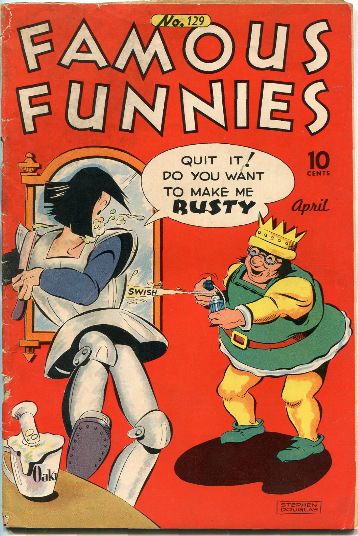 Read online Famous Funnies comic -  Issue #129 - 1