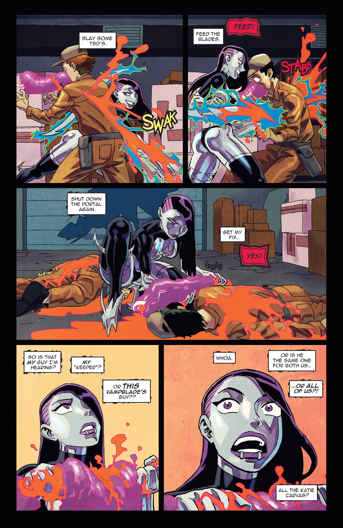 Read online Vampblade Season 2 comic -  Issue #12 - 10