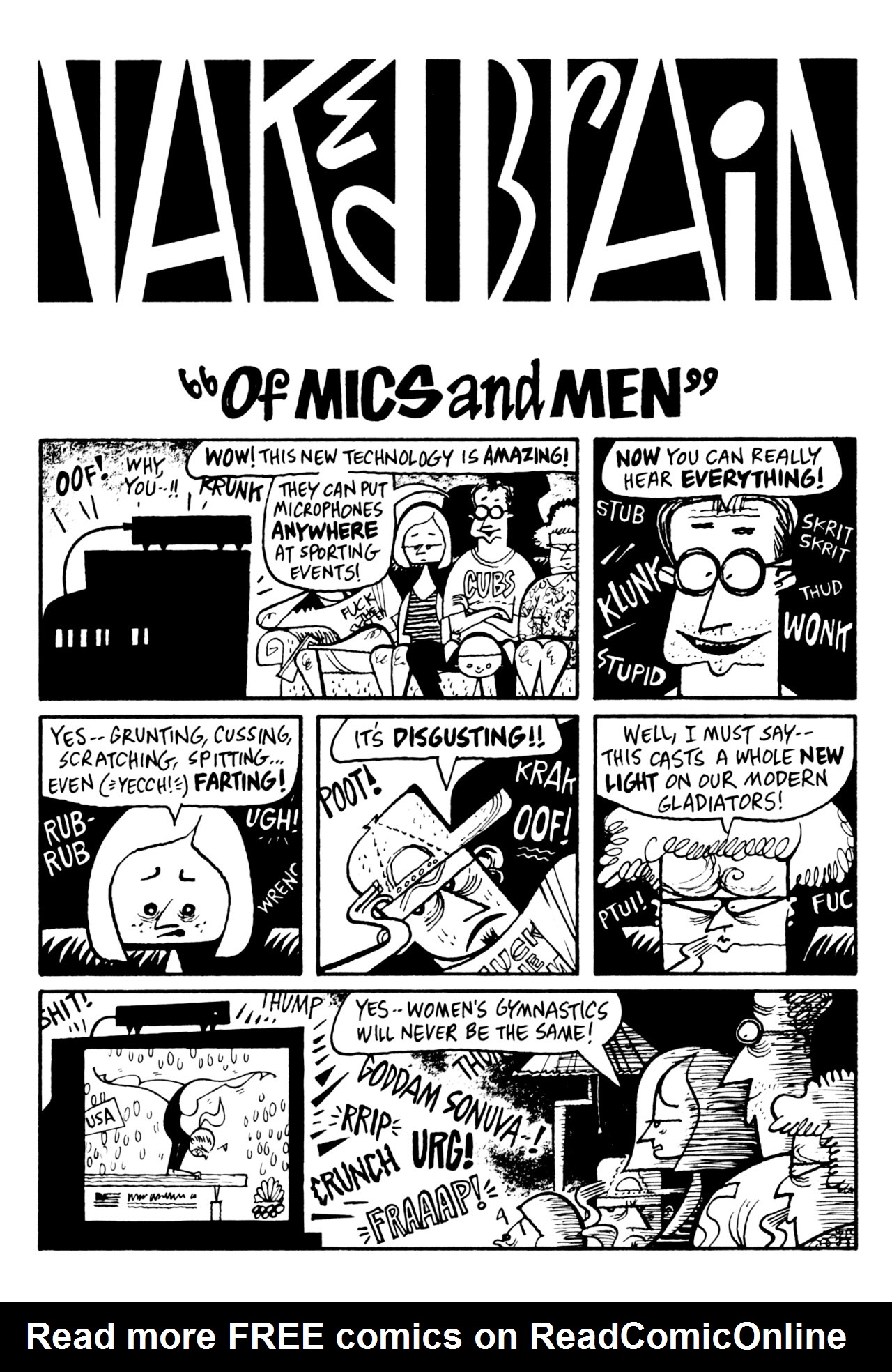 Read online Marc Hempel's Naked Brain comic -  Issue #1 - 7