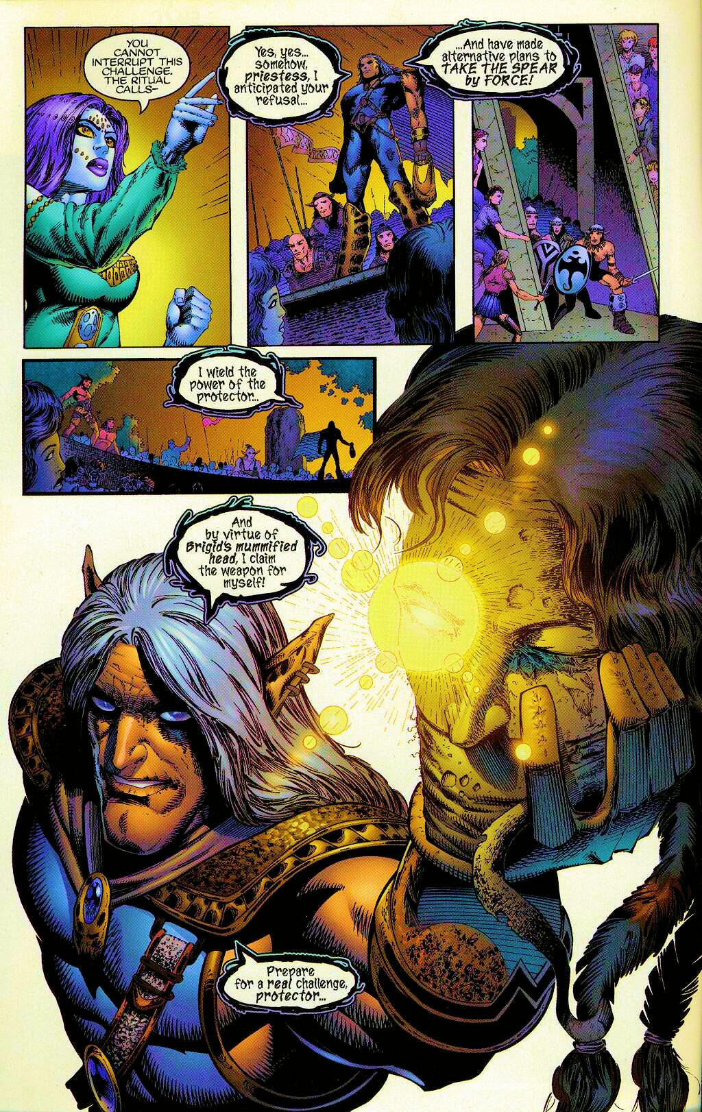 Read online More Than Mortal:  Truths & Legends comic -  Issue #5 - 24