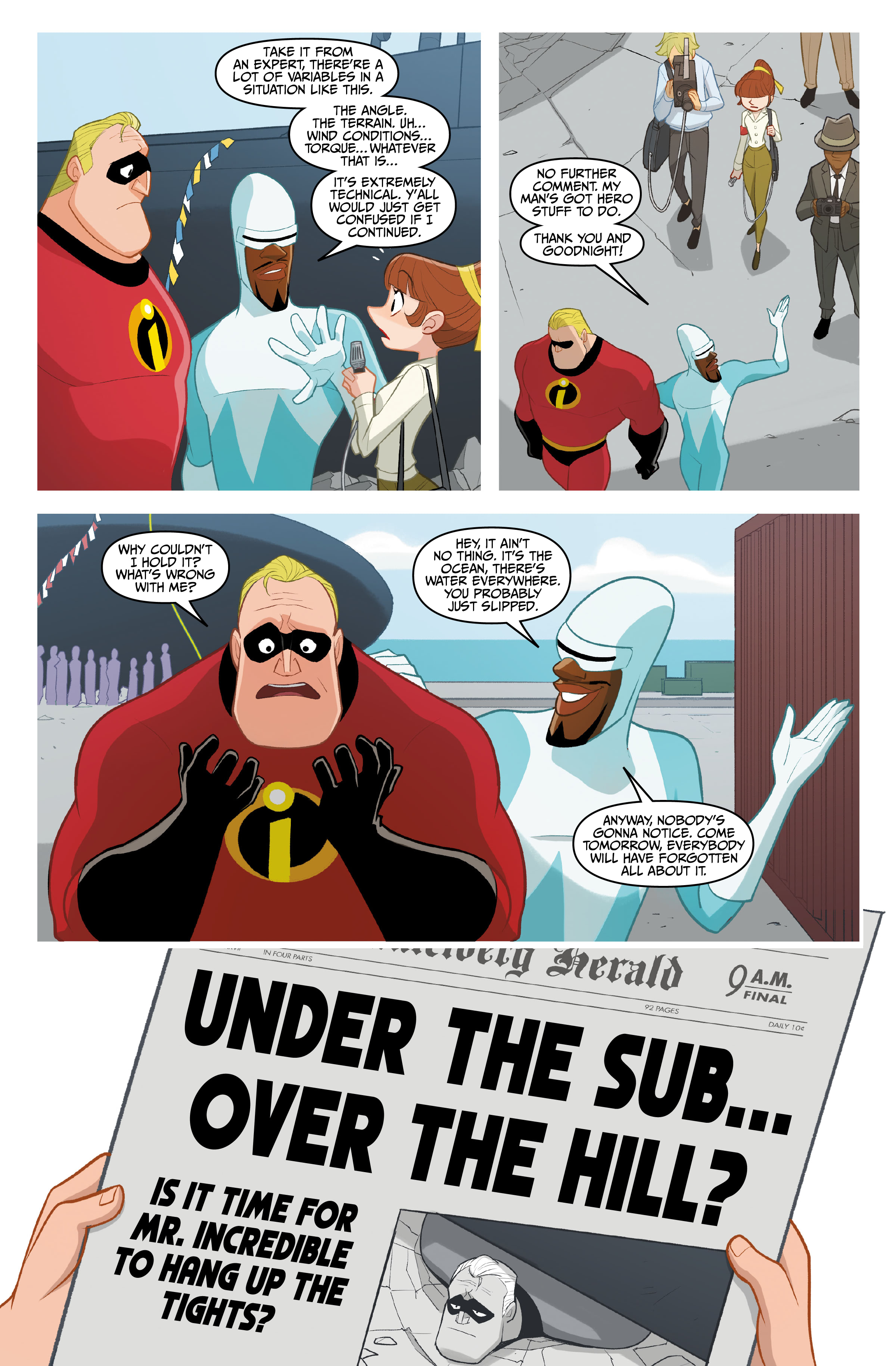 Read online Disney/PIXAR Incredibles 2 Library Edition comic -  Issue # TPB (Part 1) - 13