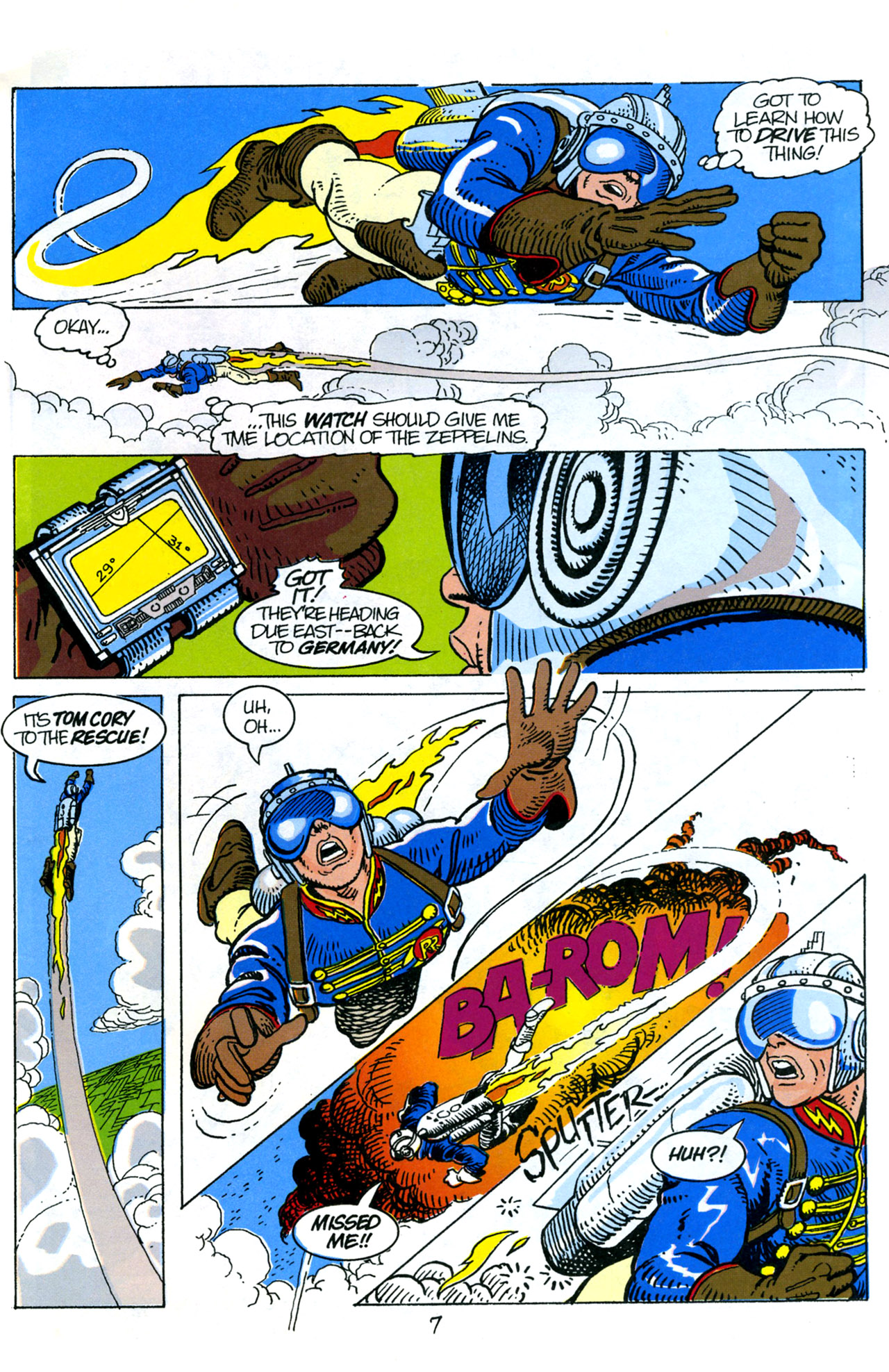 Read online Rocket Ranger comic -  Issue #1 - 9