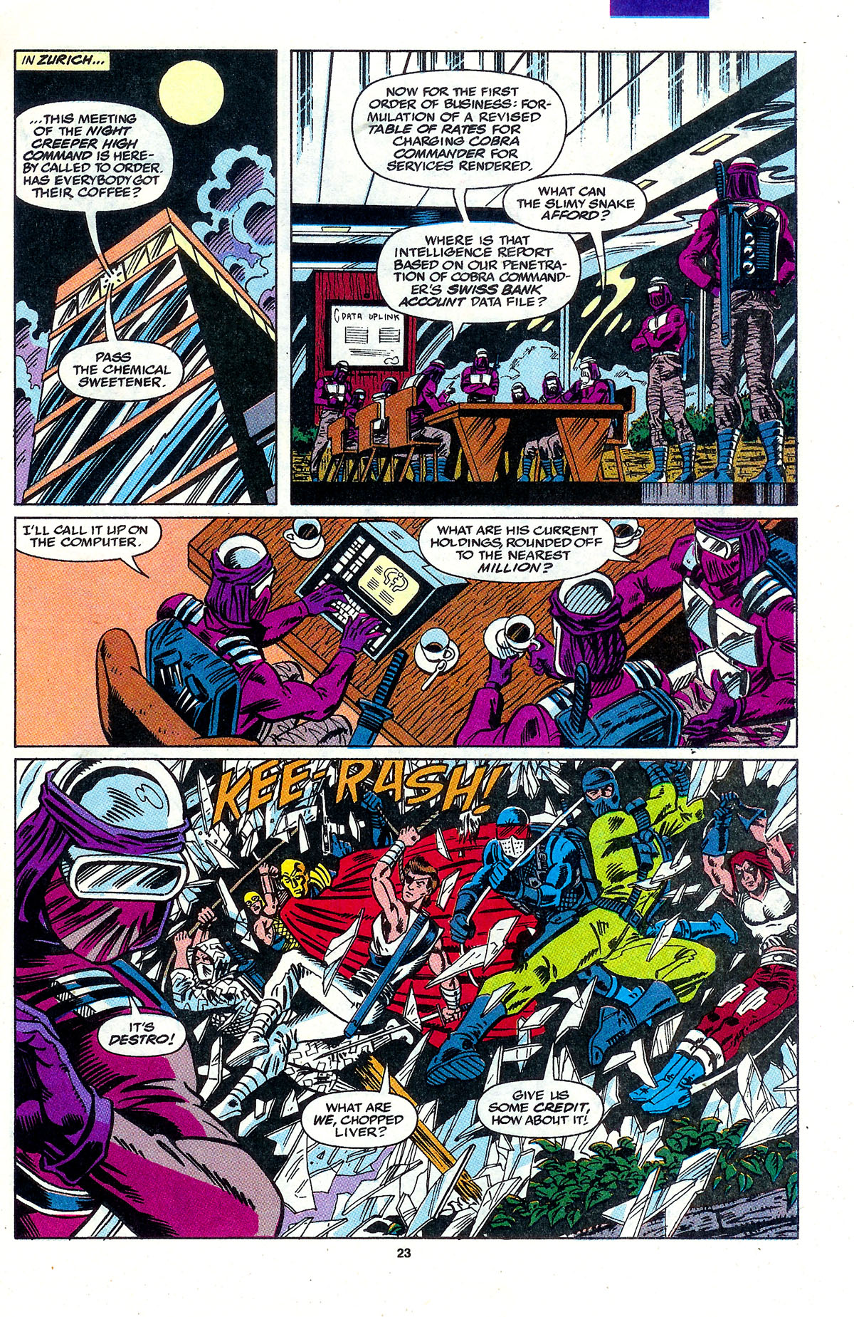 Read online G.I. Joe: A Real American Hero comic -  Issue #118 - 18
