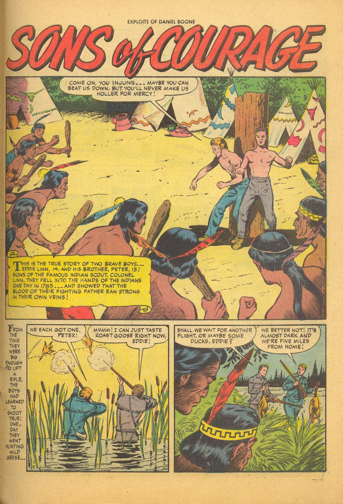 Read online Exploits of Daniel Boone comic -  Issue #4 - 29