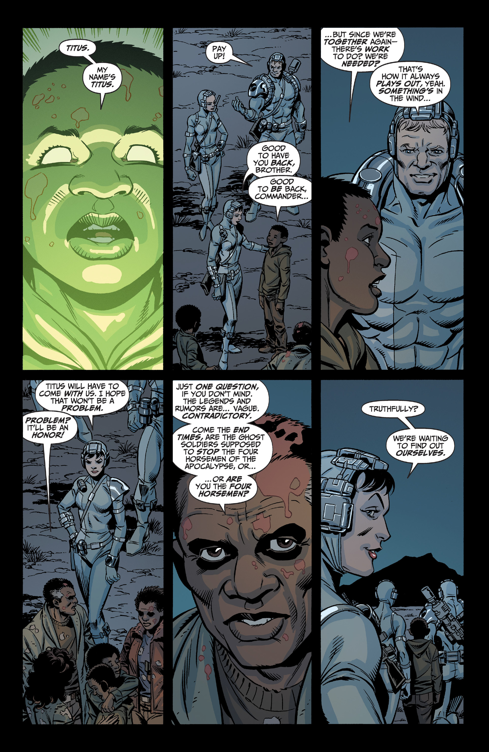 Read online Section Zero (2019) comic -  Issue #5 - 23