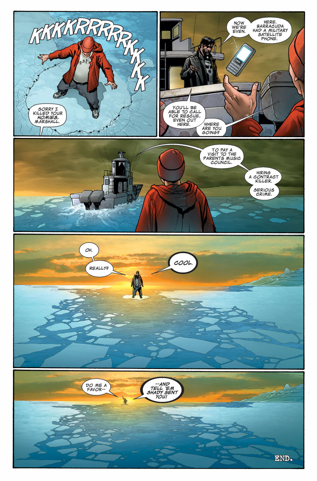 Read online Eminem/Punisher comic -  Issue # Full - 18