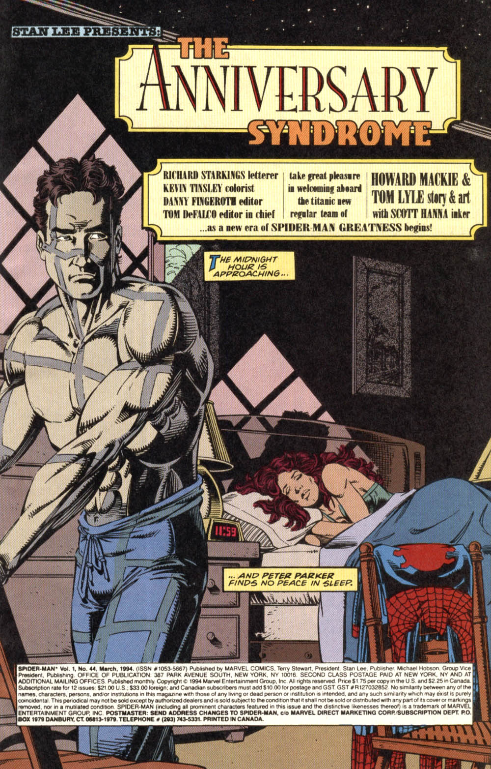 Read online Spider-Man (1990) comic -  Issue #44 - The Anniversary Syndrome - 2