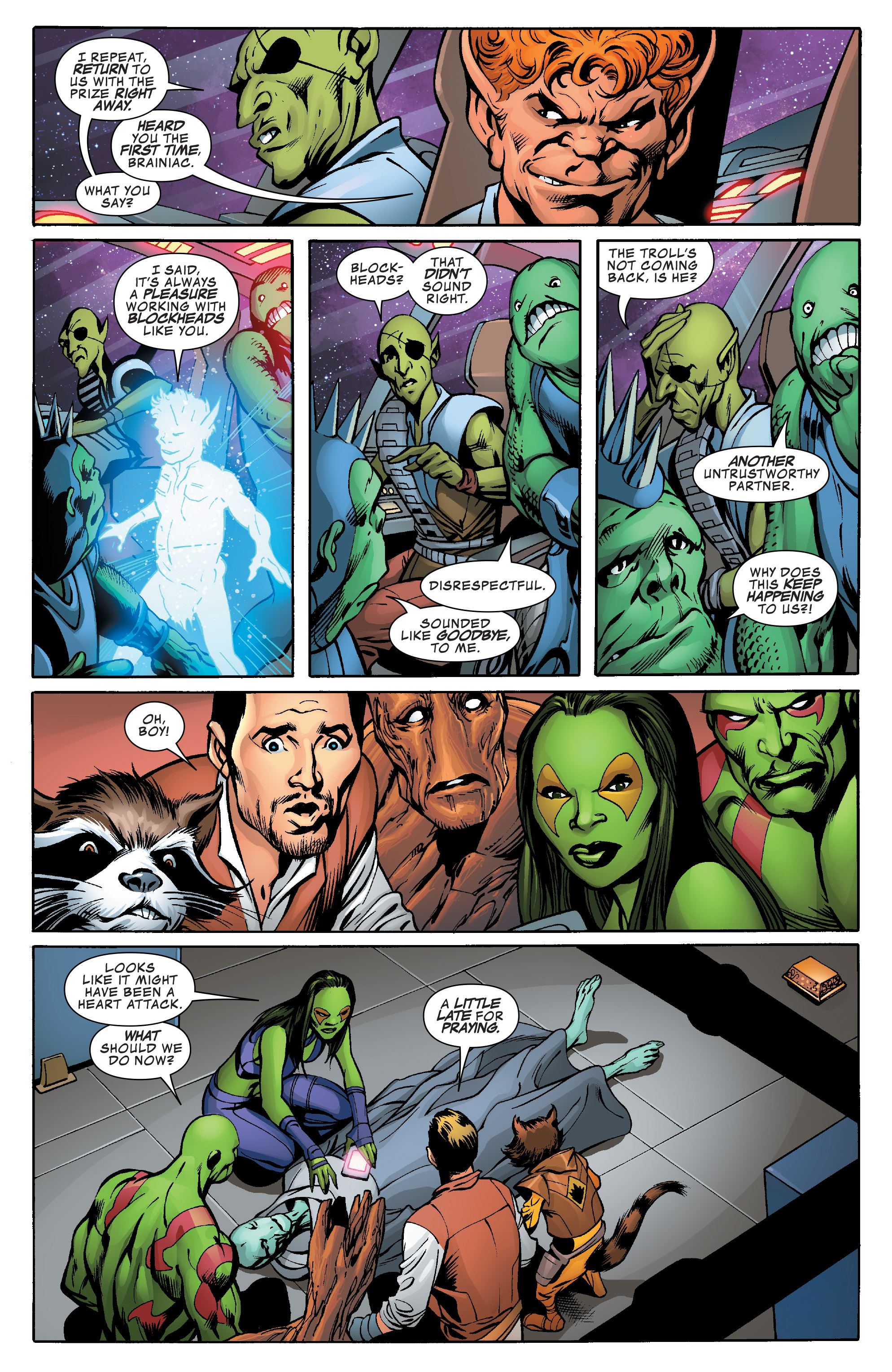 Read online Guardians of the Galaxy: Mother Entropy comic -  Issue #1 - 19