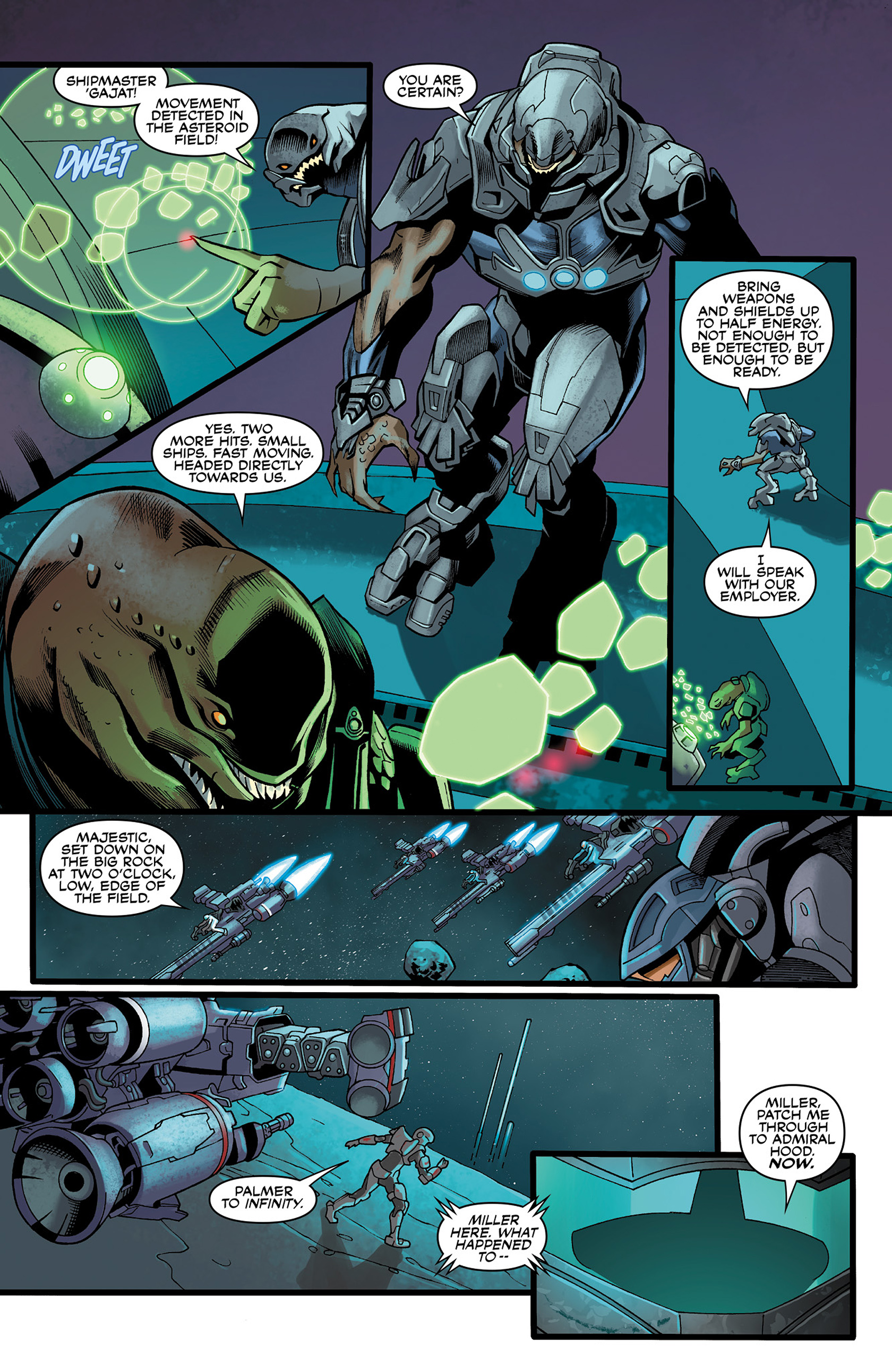 Read online Halo: Escalation comic -  Issue #5 - 15