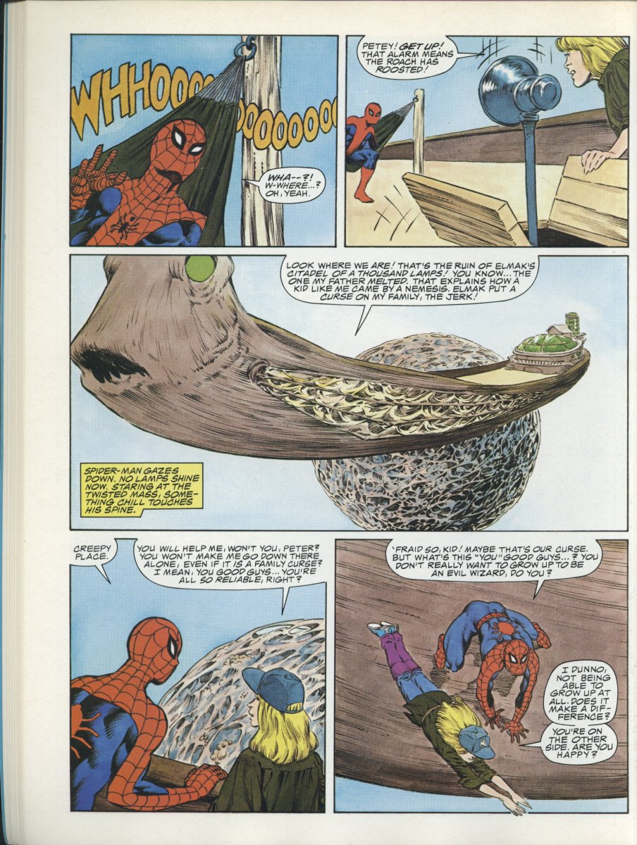 Read online Marvel Graphic Novel comic -  Issue #22 - Spider-Man - Hooky - 24