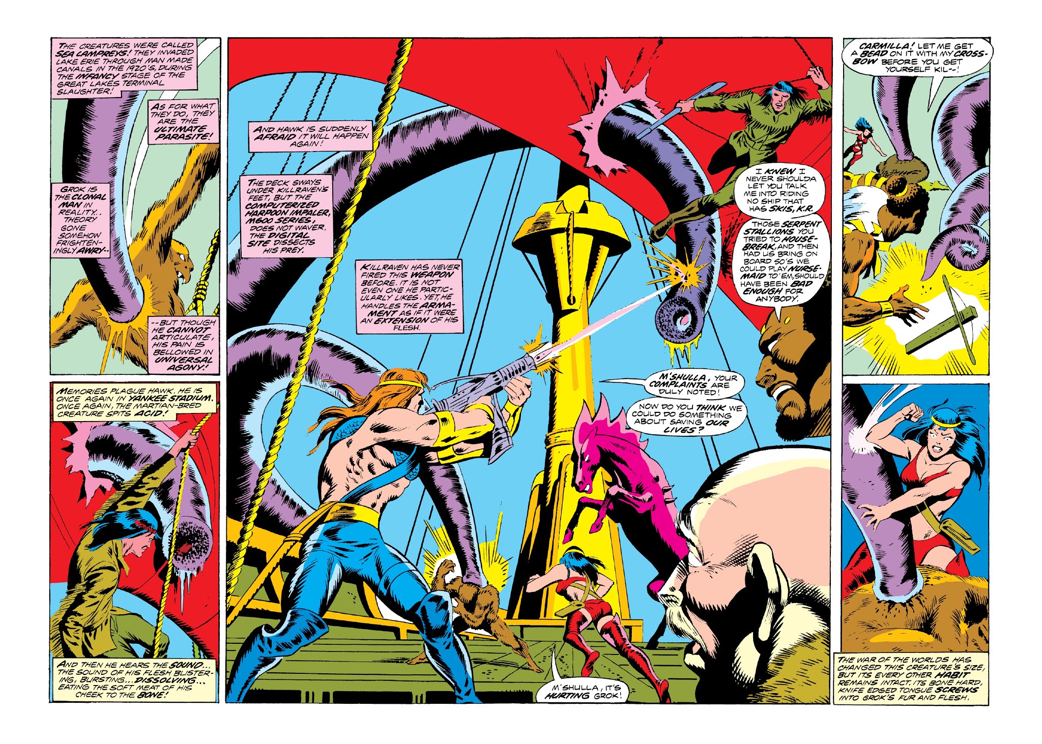 Read online Marvel Masterworks: Killraven comic -  Issue # TPB 1 (Part 2) - 72
