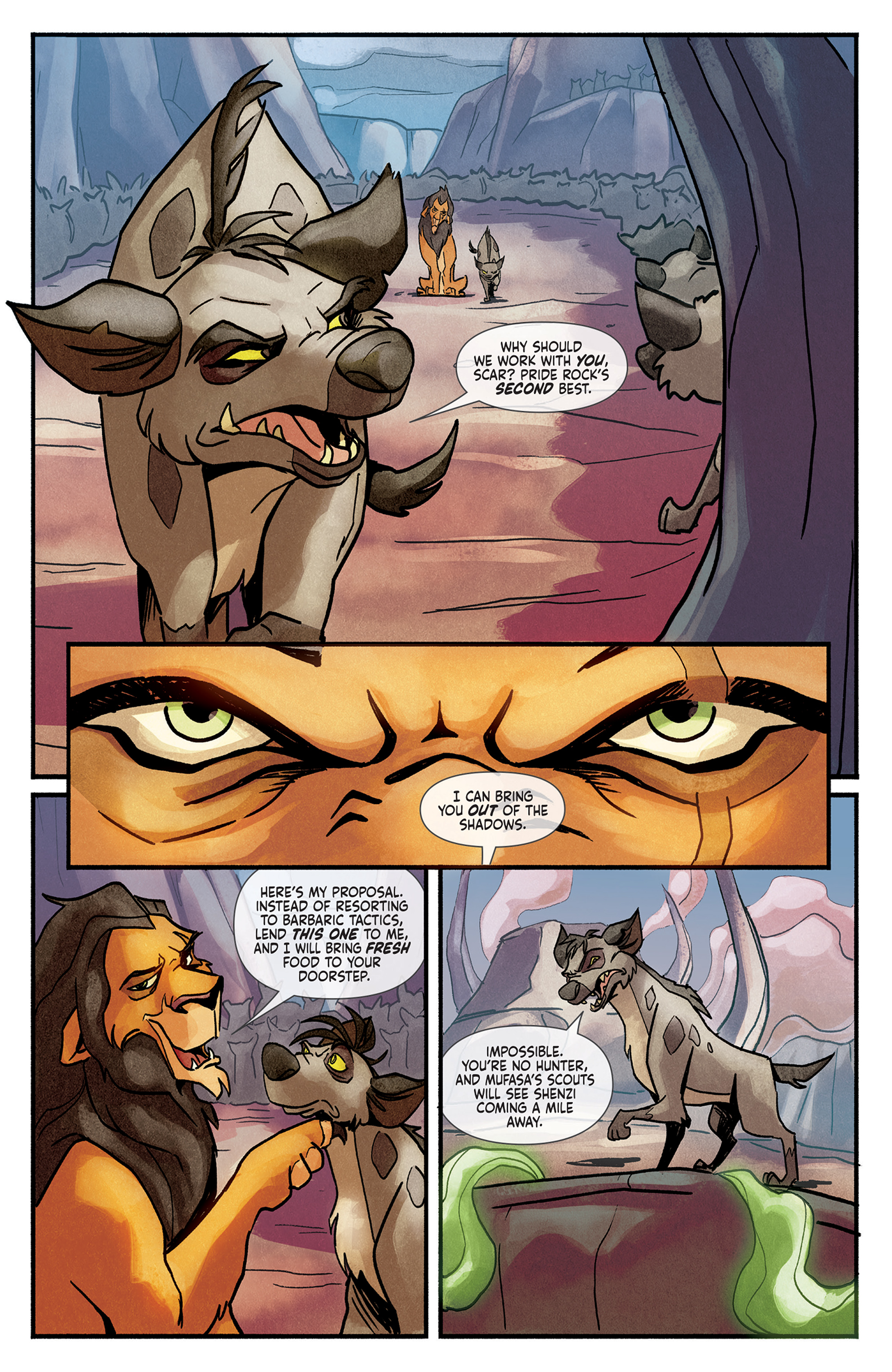 Read online Disney Villains: Scar comic -  Issue #3 - 18