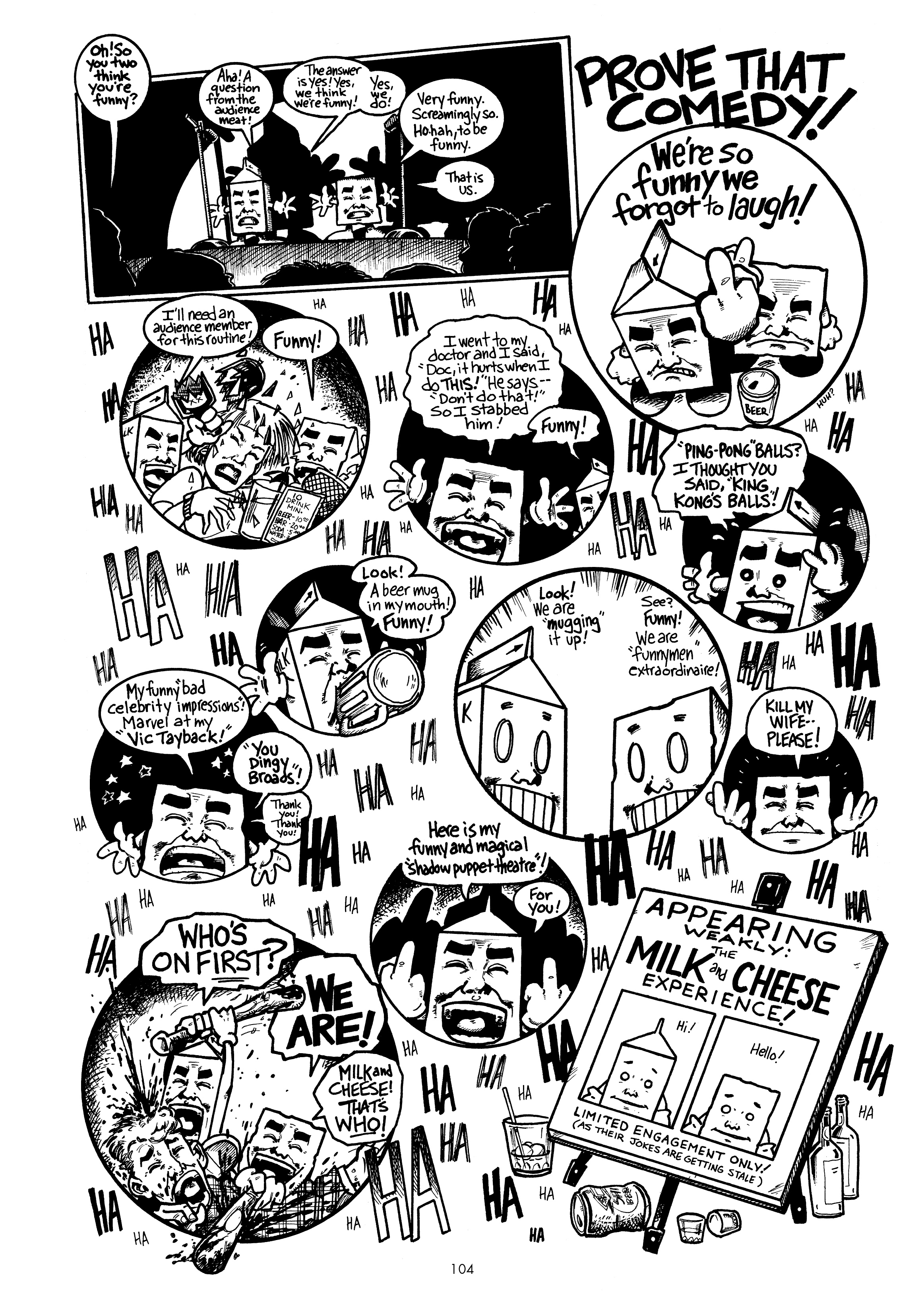 Read online Milk And Cheese: Dairy Products Gone Bad! comic -  Issue # Full - 106