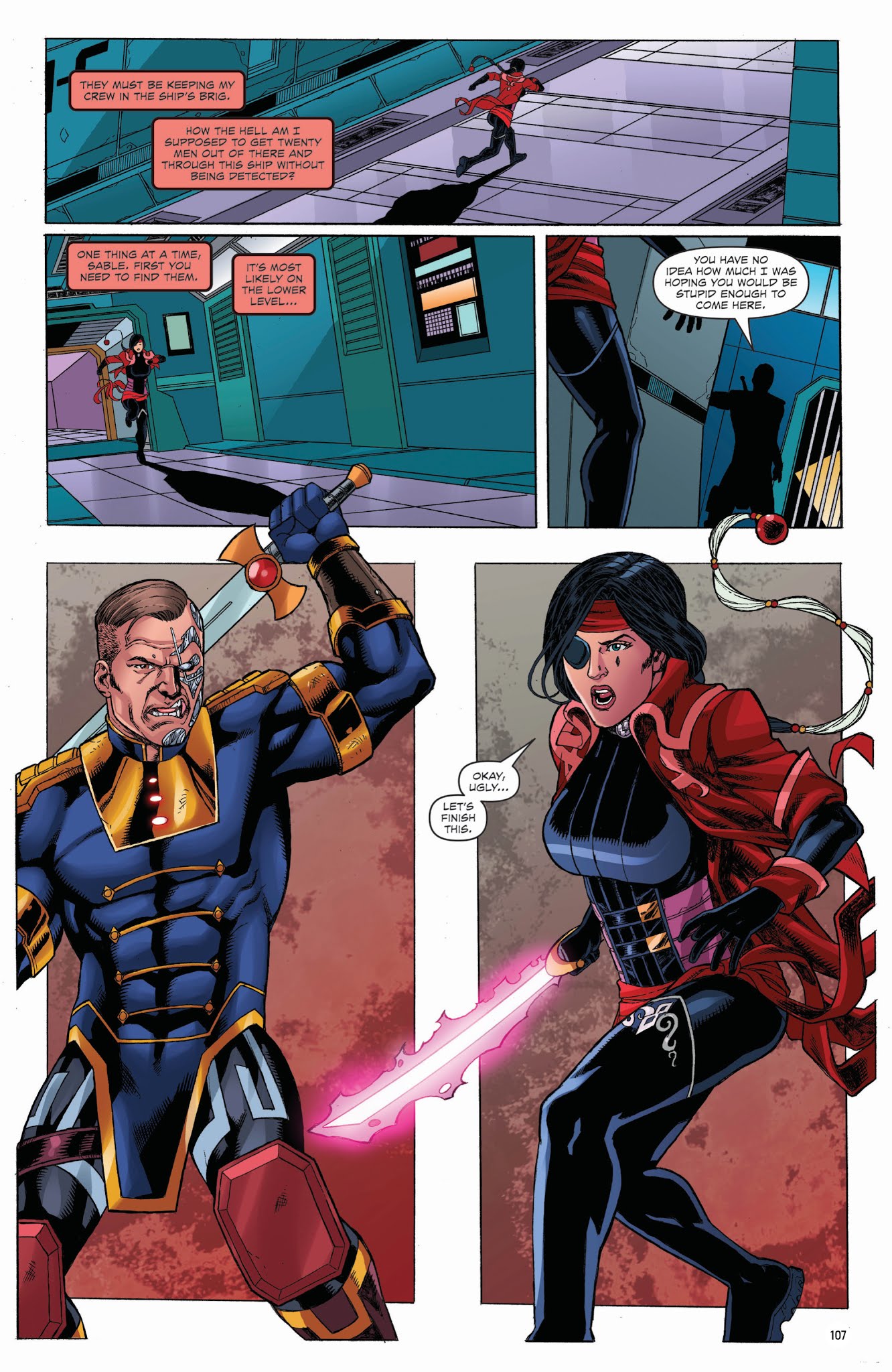 Read online The Black Sable comic -  Issue # _TPB (Part 2) - 5