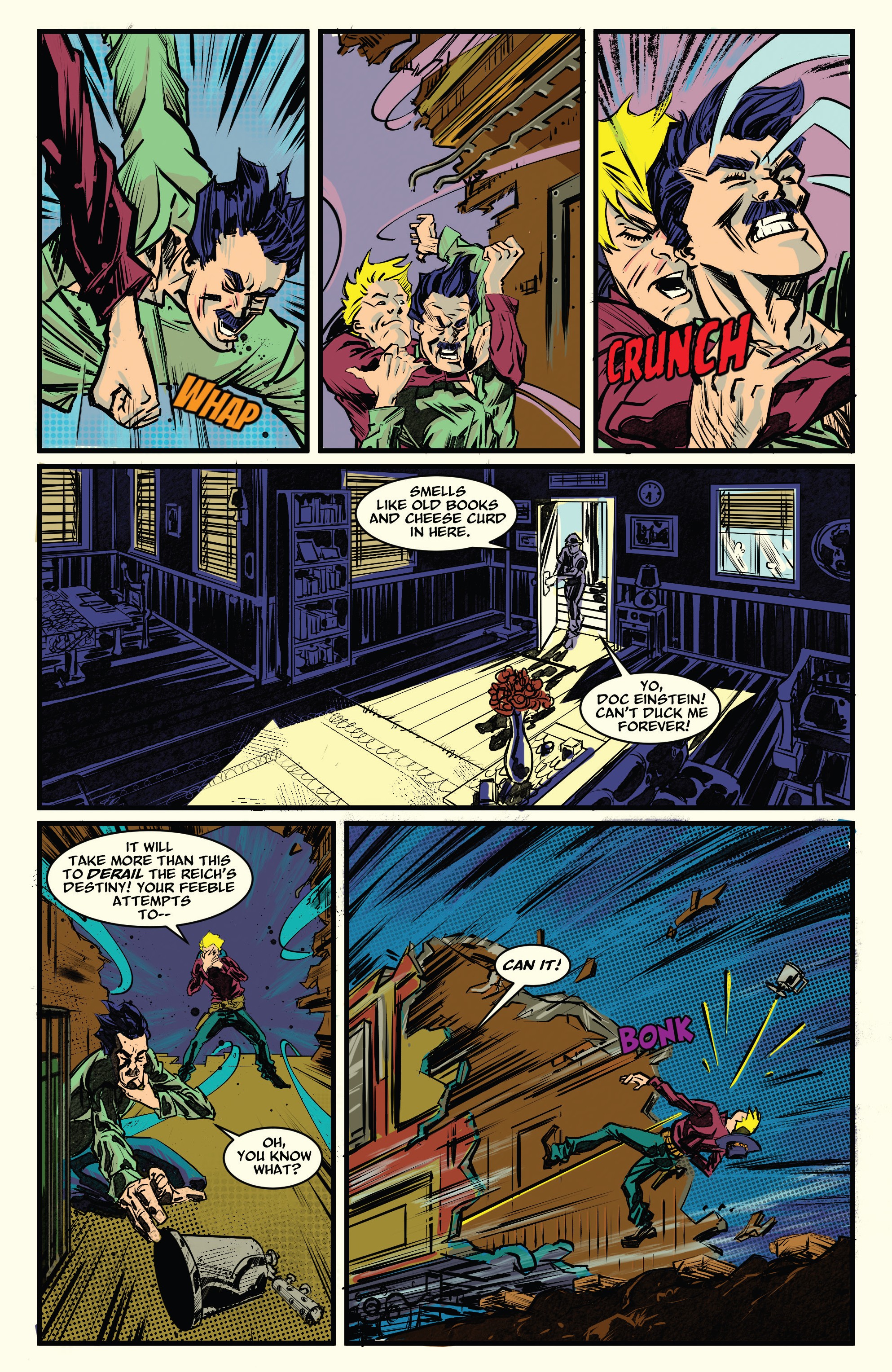 Read online Albert Einstein: Time Mason comic -  Issue #4 - 21