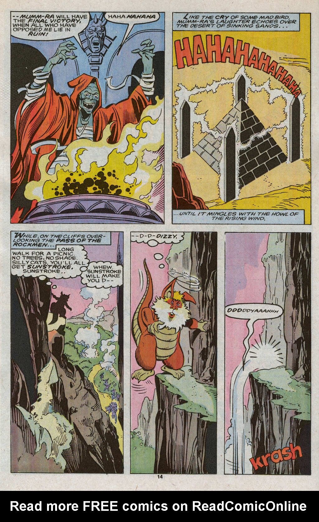 Read online ThunderCats (1985) comic -  Issue #9 - 20