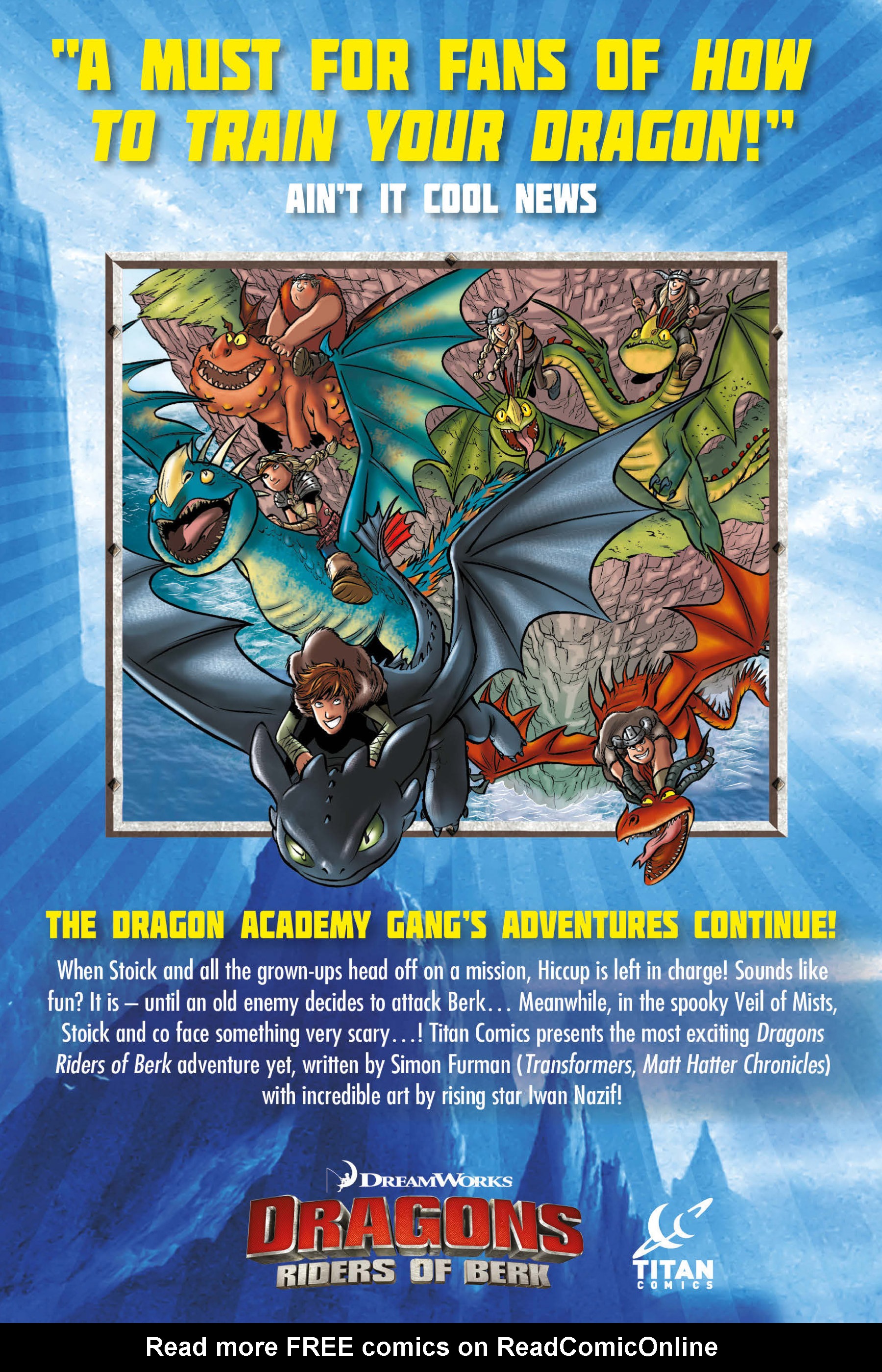 Read online DreamWorks Dragons: Riders of Berk comic -  Issue #2 - 65
