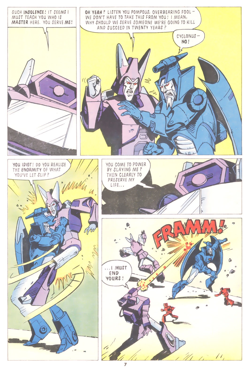Read online The Transformers (UK) comic -  Issue #189 - 7