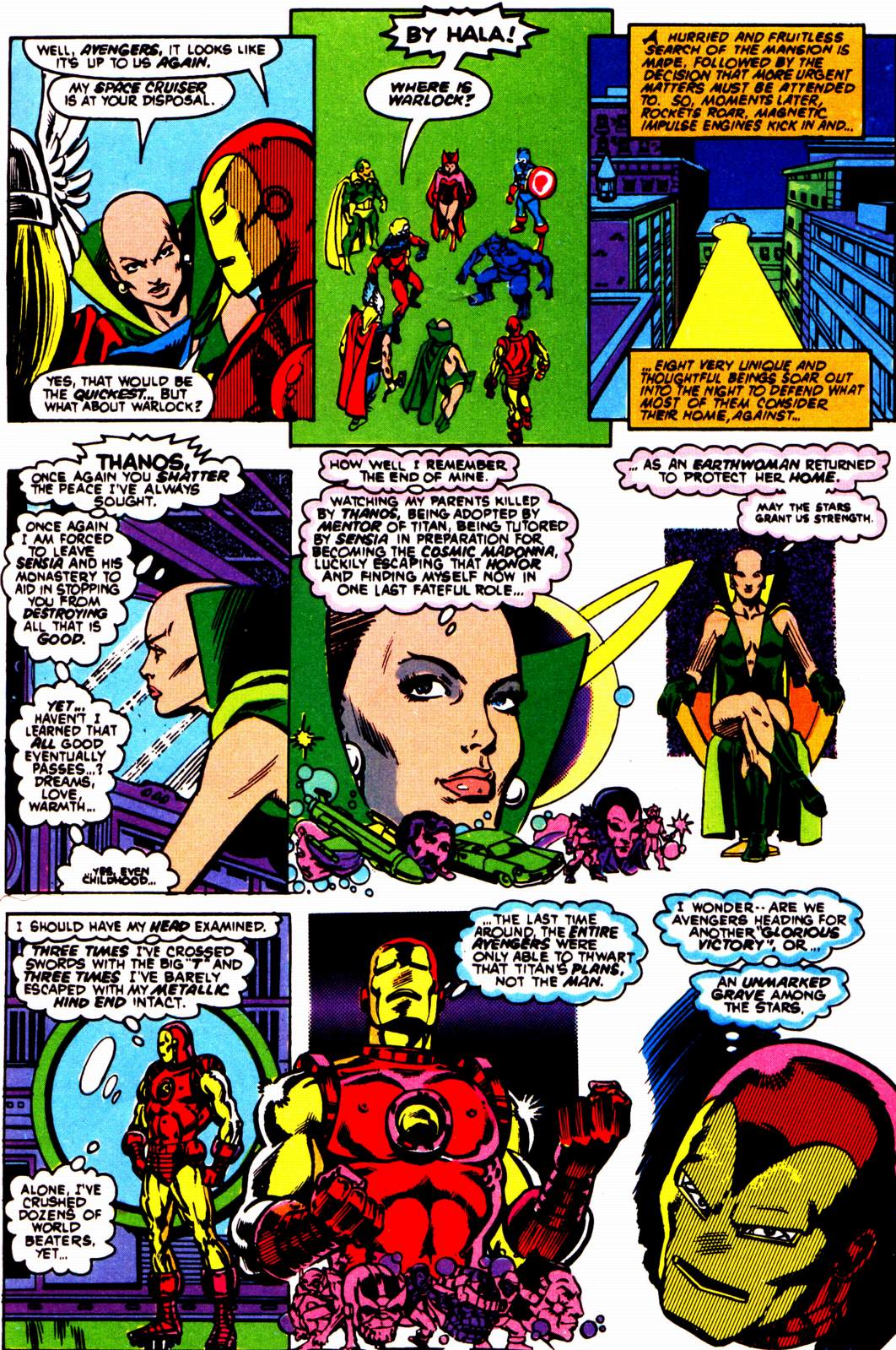 Read online Warlock (1982) comic -  Issue #5 - 45