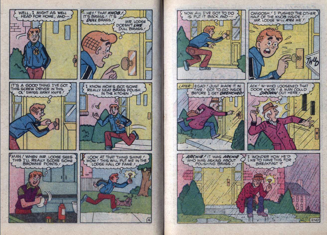 Read online Archie...Archie Andrews, Where Are You? Digest Magazine comic -  Issue #48 - 22