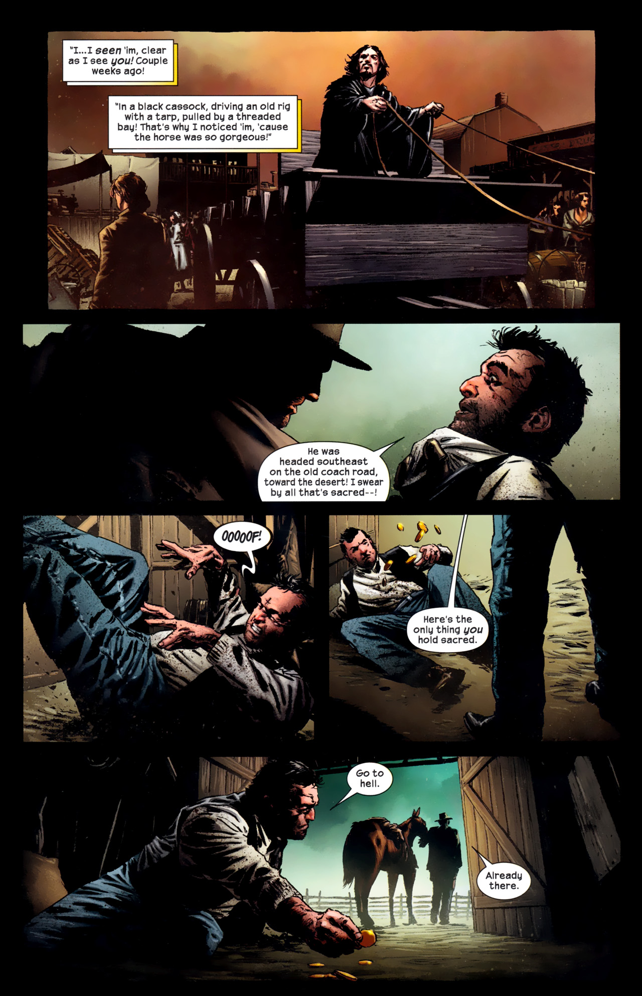 Read online Dark Tower: The Gunslinger - The Battle of Tull comic -  Issue #1 - 9