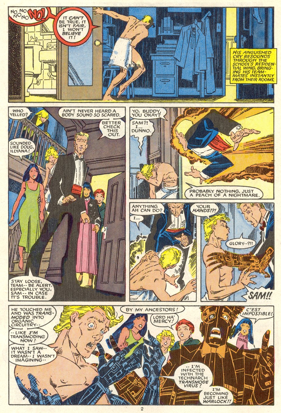 The New Mutants Issue #53 #60 - English 3