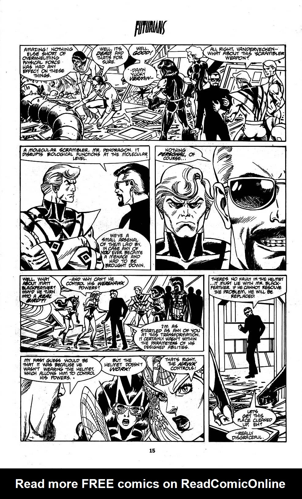 Read online Futurians comic -  Issue # Full - 15