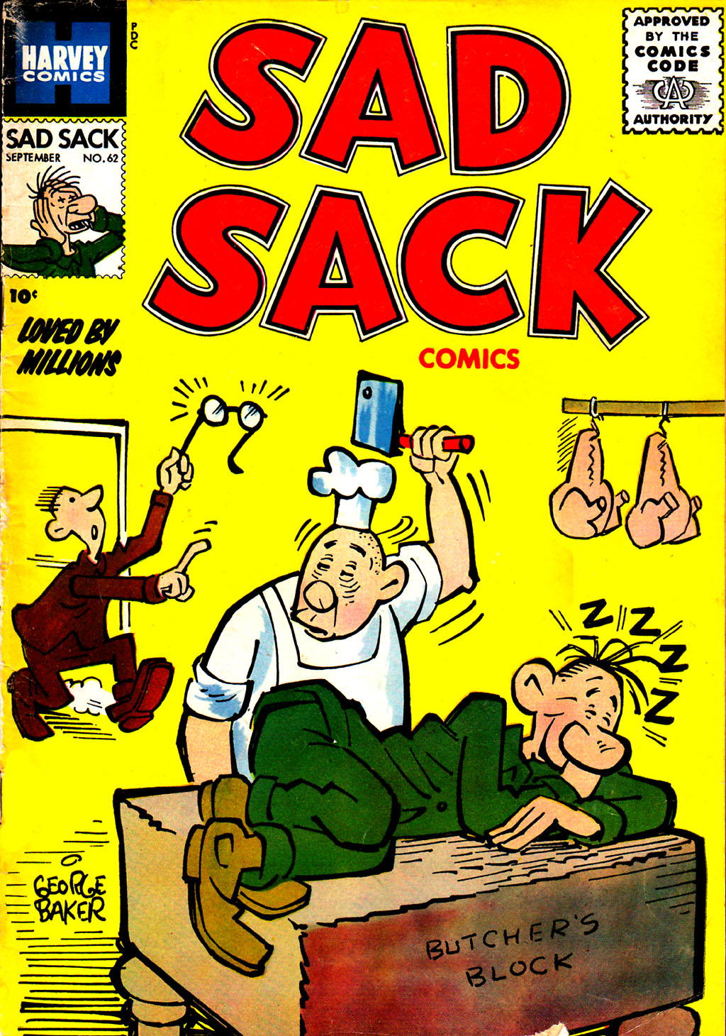 Read online Sad Sack comic -  Issue #62 - 1