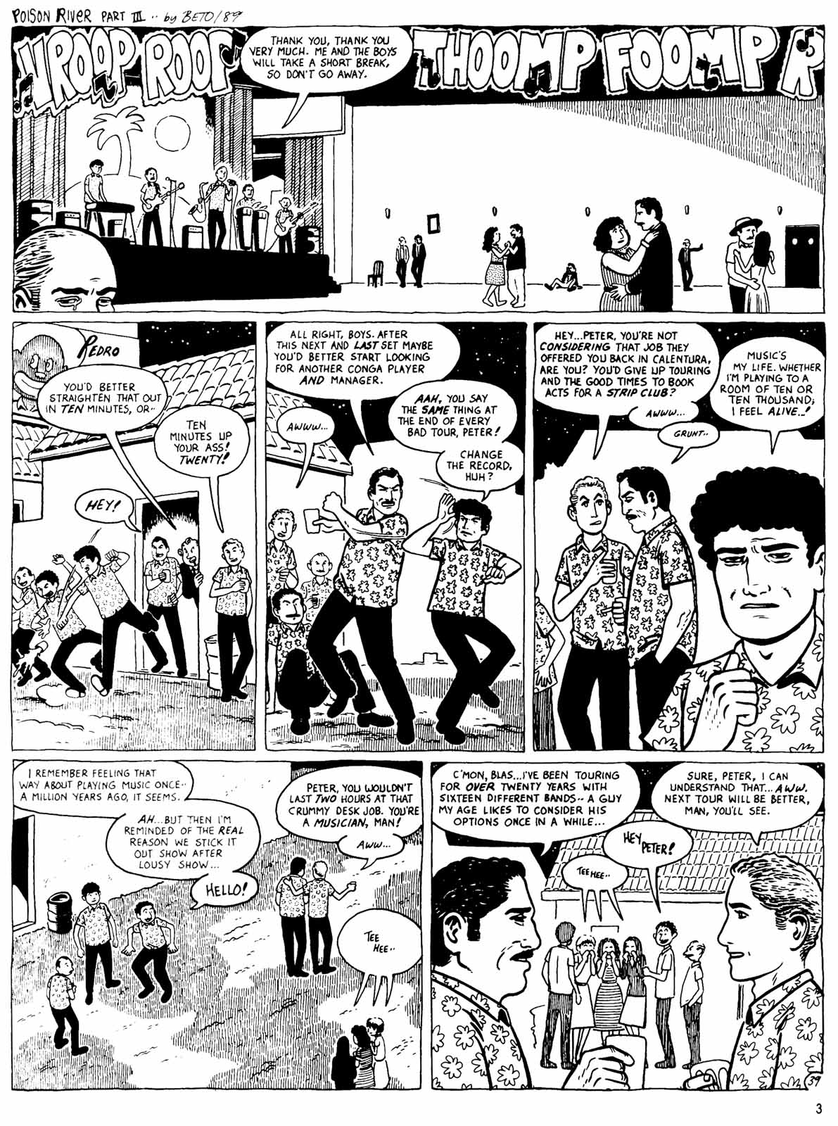 Read online Love and Rockets (1982) comic -  Issue #31 - 5