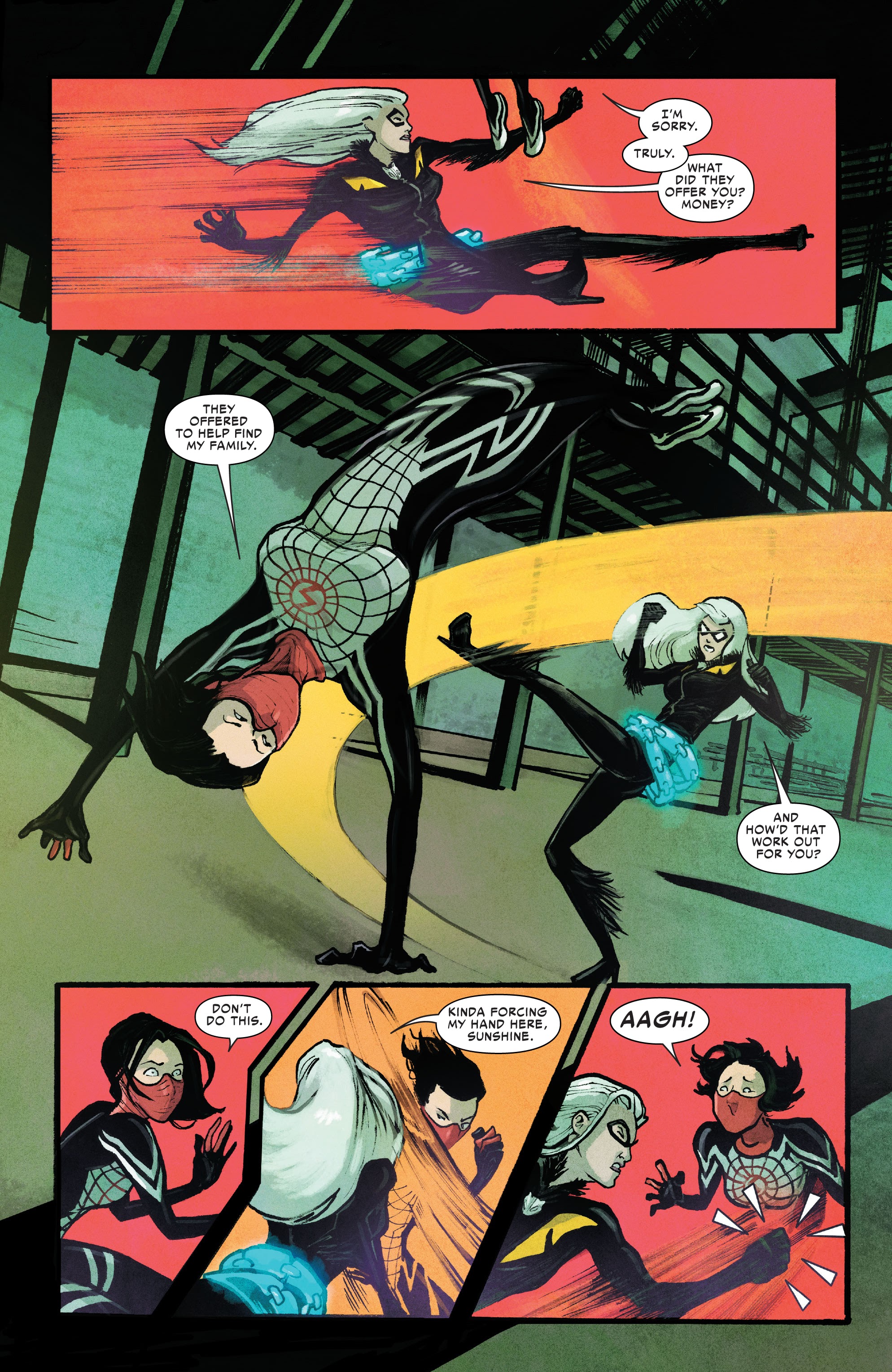 Read online Silk: Out of the Spider-Verse comic -  Issue # TPB 3 (Part 1) - 35