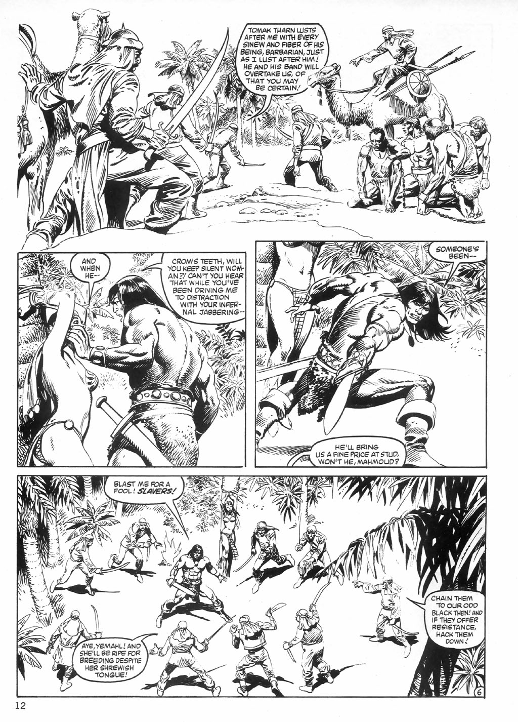 Read online The Savage Sword Of Conan comic -  Issue #97 - 12