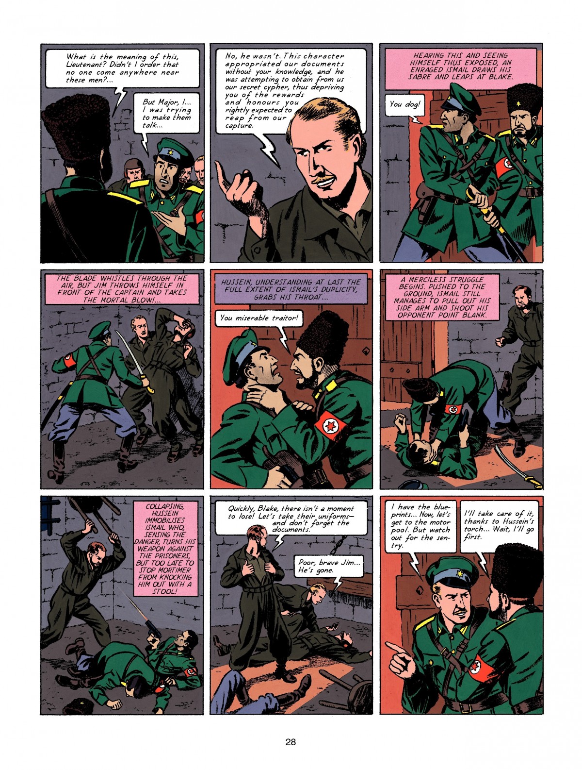 Read online Blake & Mortimer comic -  Issue #15 - 28
