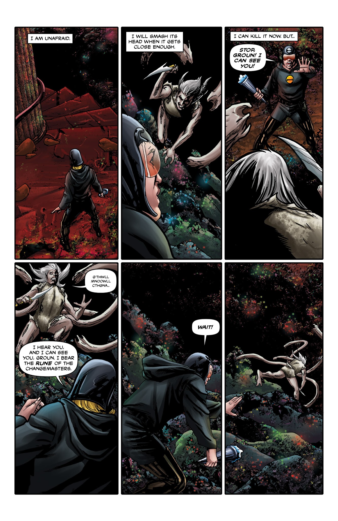 Read online In the House of the Worm comic -  Issue #4 - 14