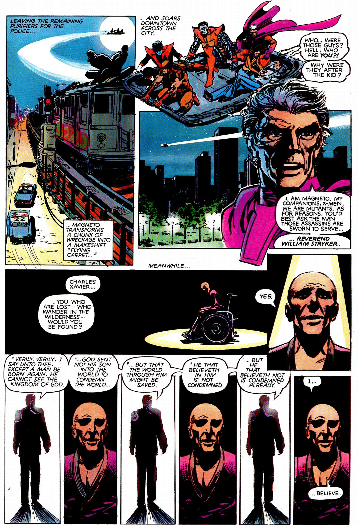Read online Marvel Graphic Novel comic -  Issue #5 - X-Men - God Loves, Man Kills - 44