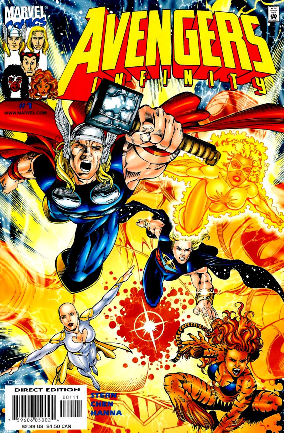 Read online Avengers Infinity comic -  Issue #1 - 1