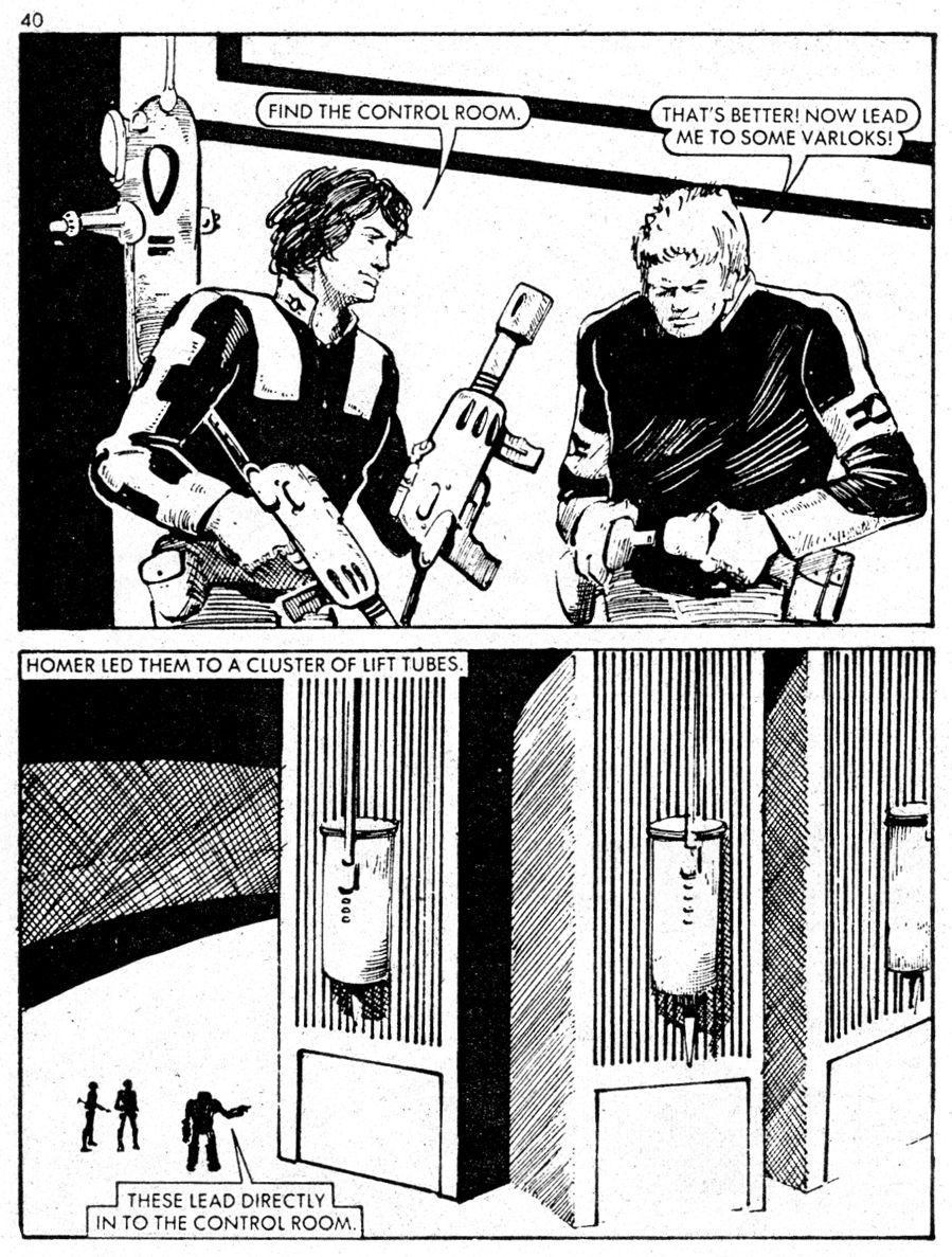Read online Starblazer comic -  Issue #21 - 40