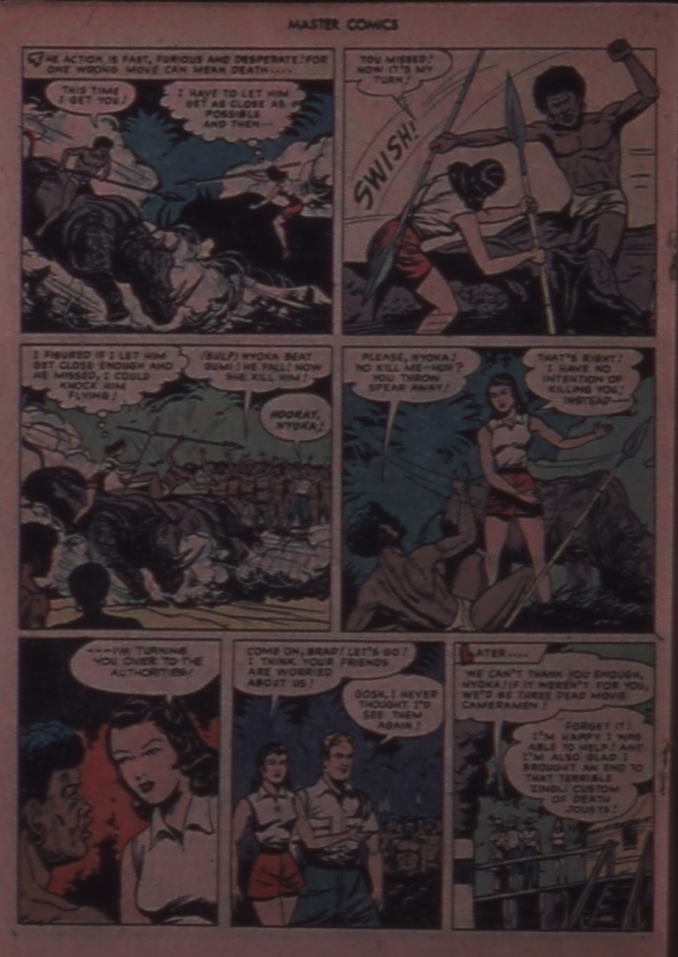 Read online Master Comics comic -  Issue #105 - 28